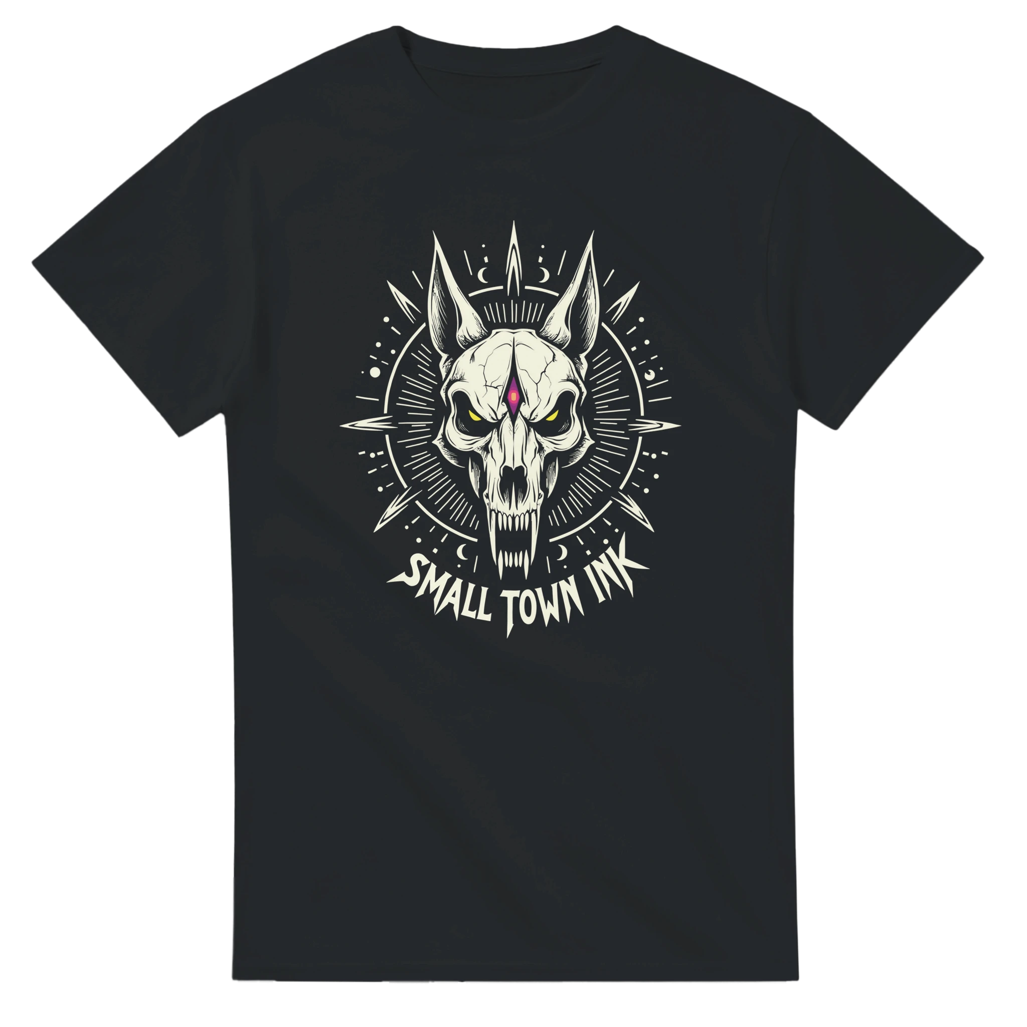 Third Eye Howl - Unisex Crewneck T-shirt | Gildan® 5000 - Small Town Ink AZ - bold, fearless design