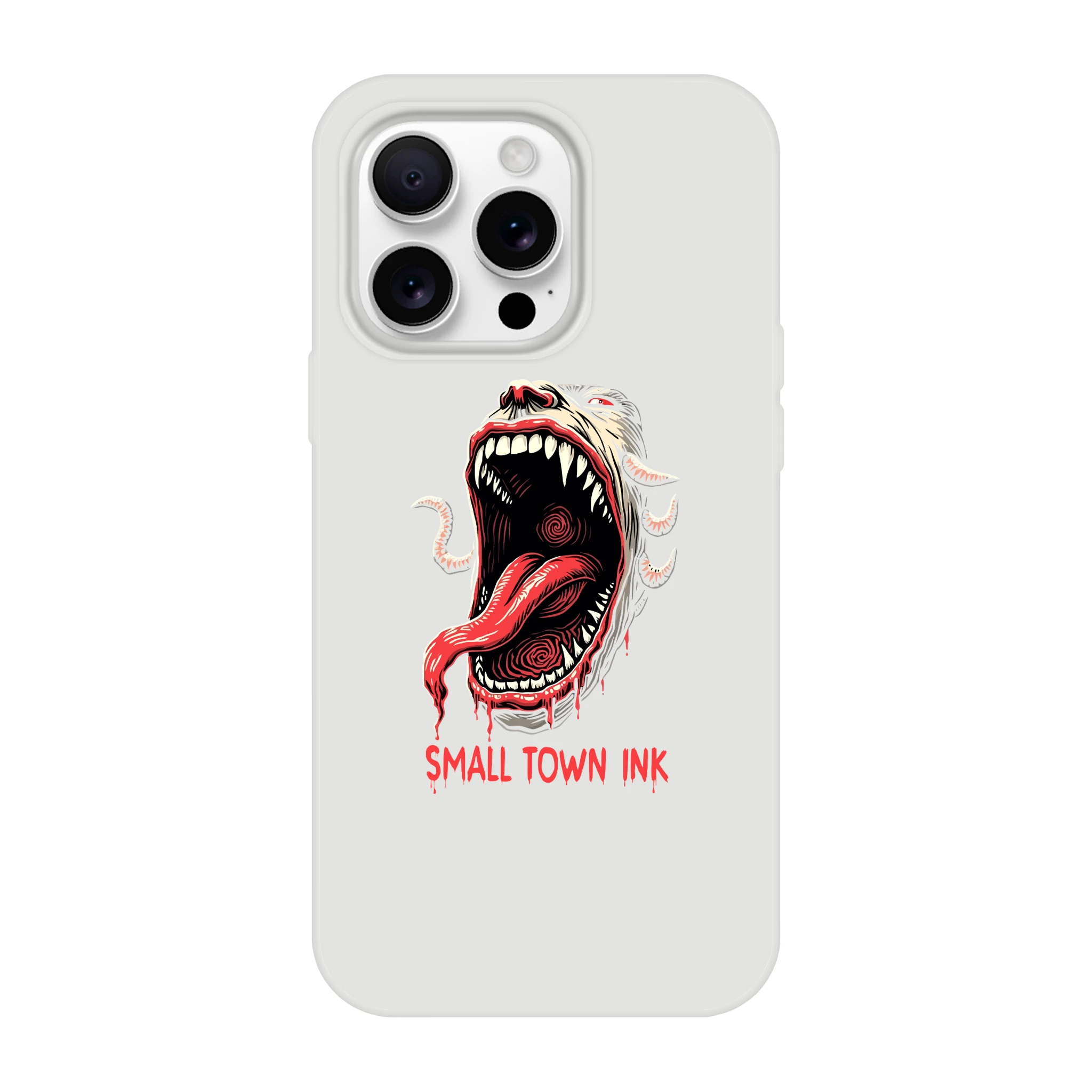 Iphone Flexi case - Small Town Ink AZ - bold, fearless design