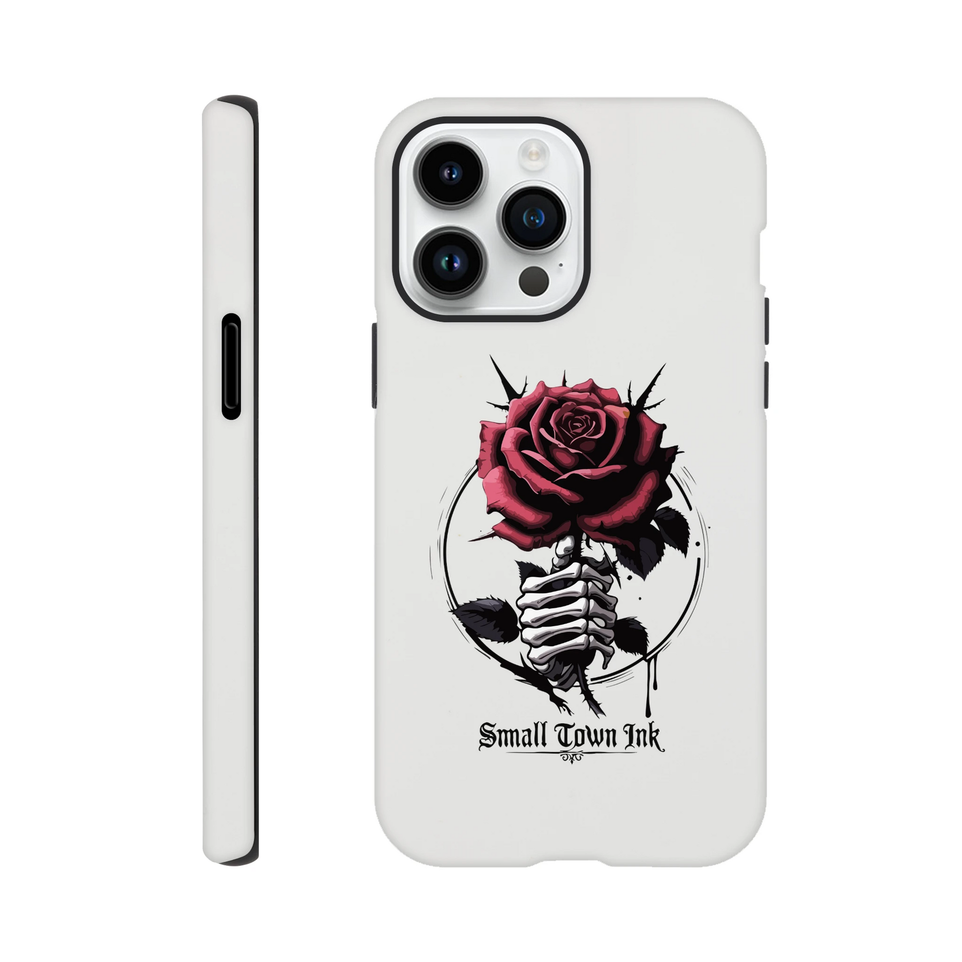 Iphone Tough case - Small Town Ink AZ - bold, fearless design