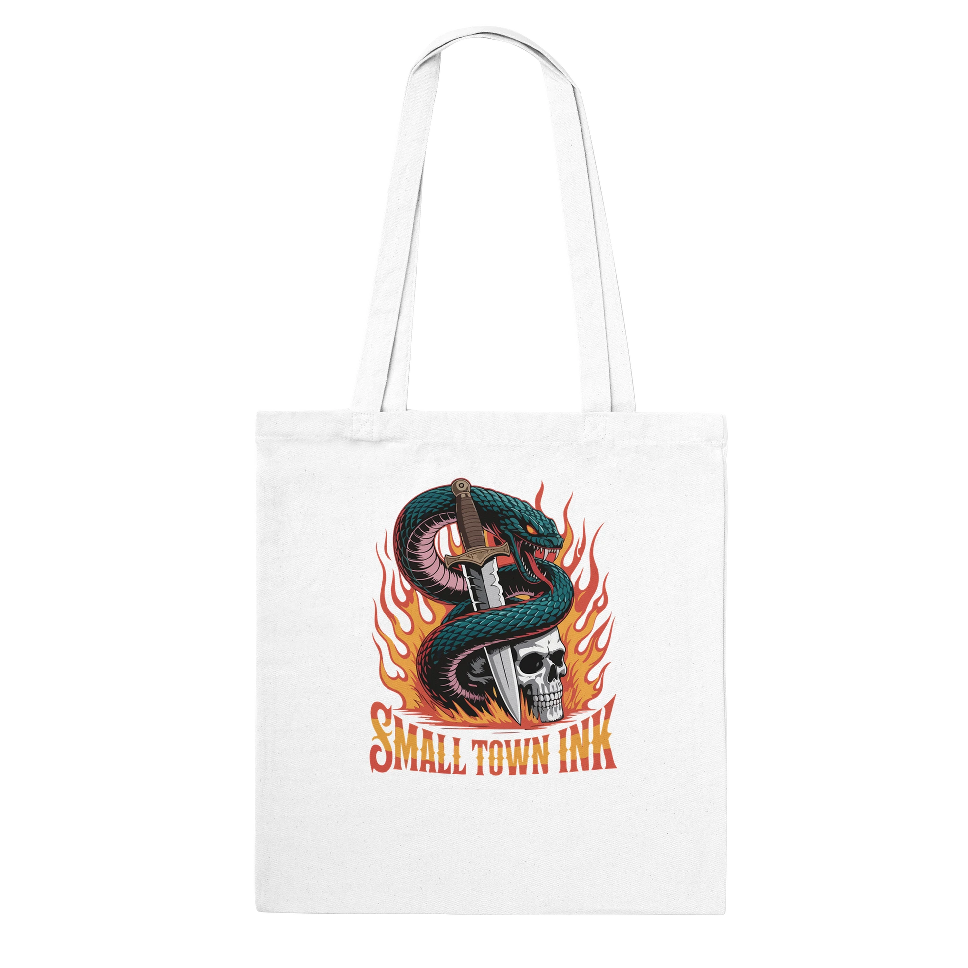 Classic Tote Bag - Small Town Ink AZ - bold, fearless design
