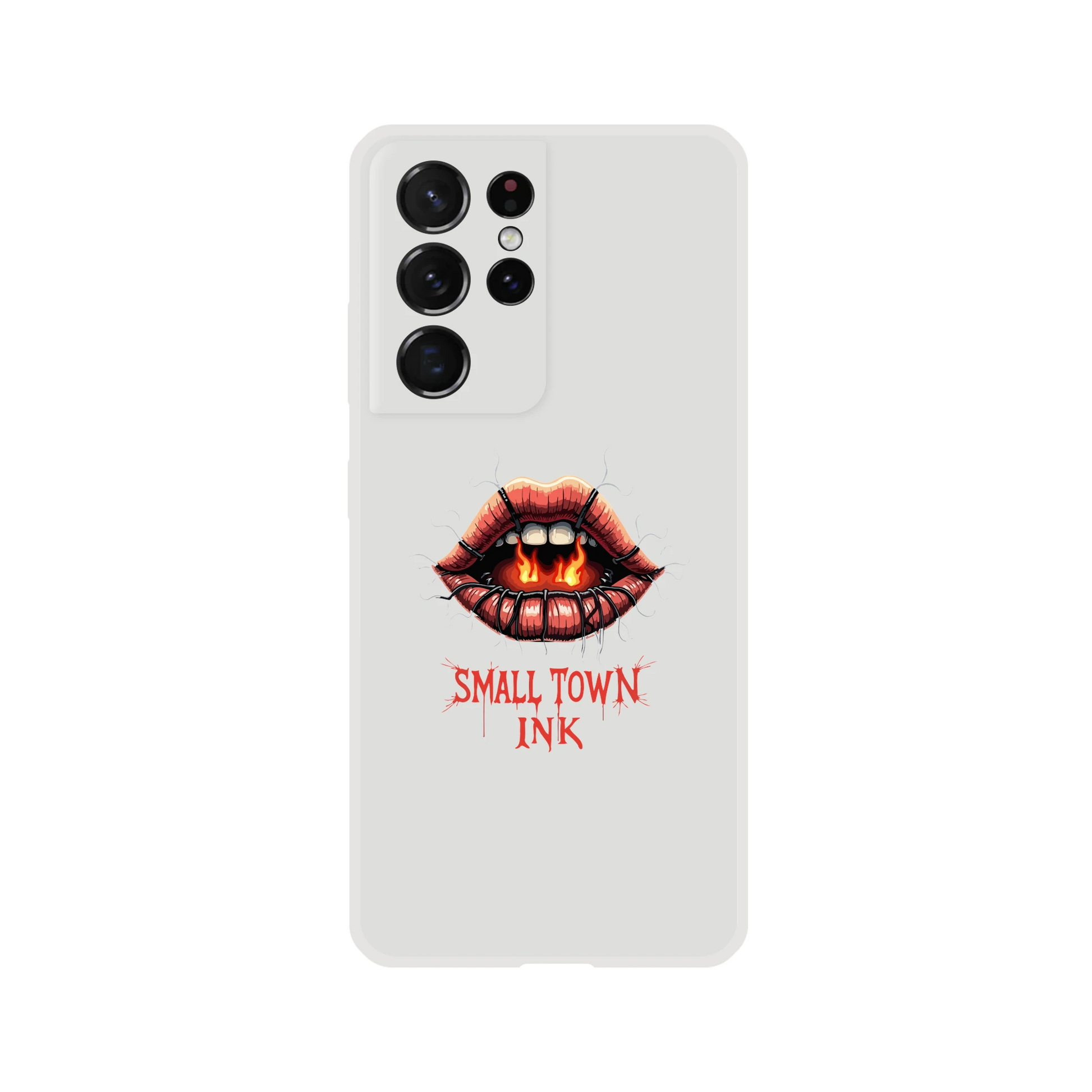 Samsumg Flexi case - Small Town Ink AZ - bold, fearless design