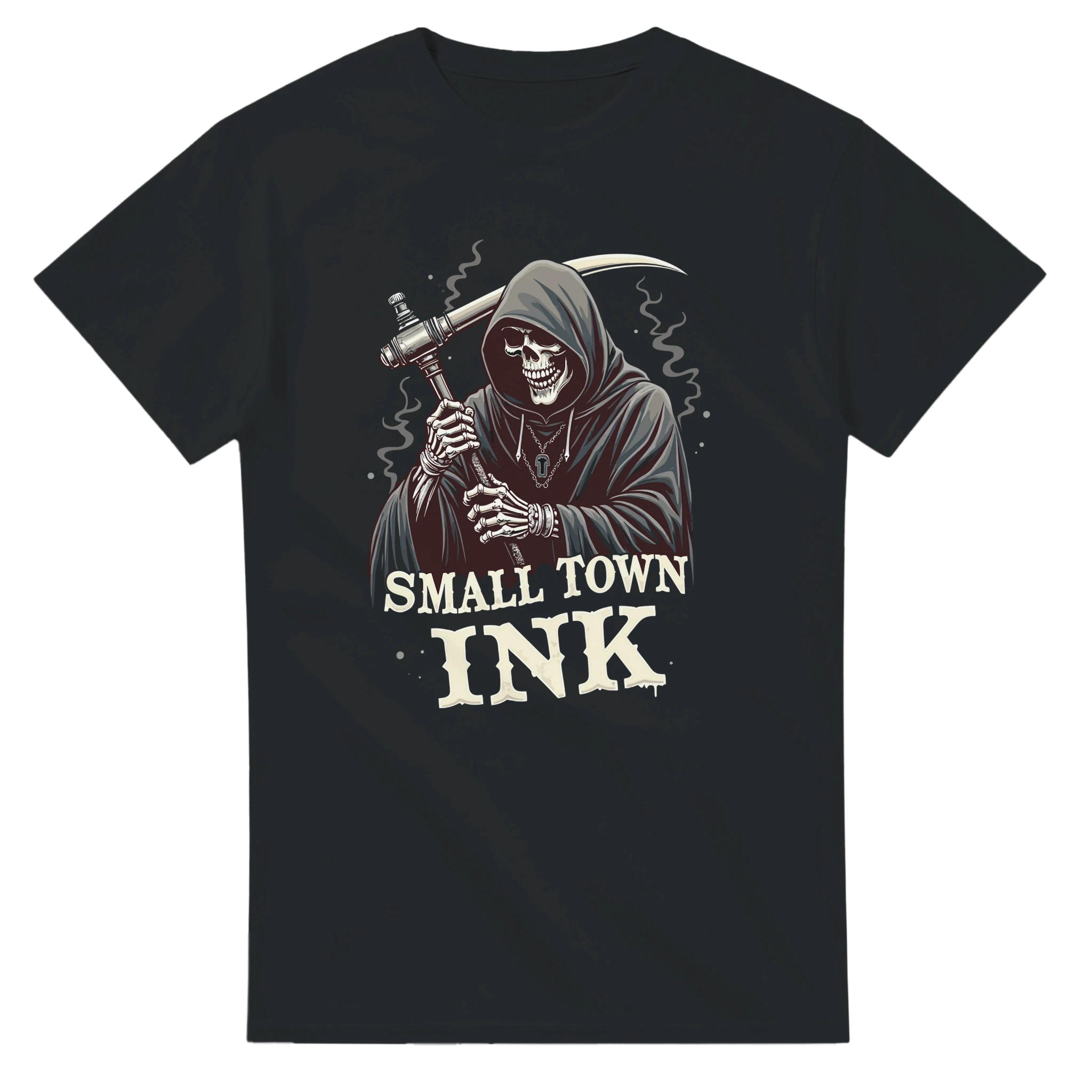 Reaper's Ink - Unisex Crewneck T-shirt | Gildan® 5000 - Small Town Ink AZ - bold, fearless design