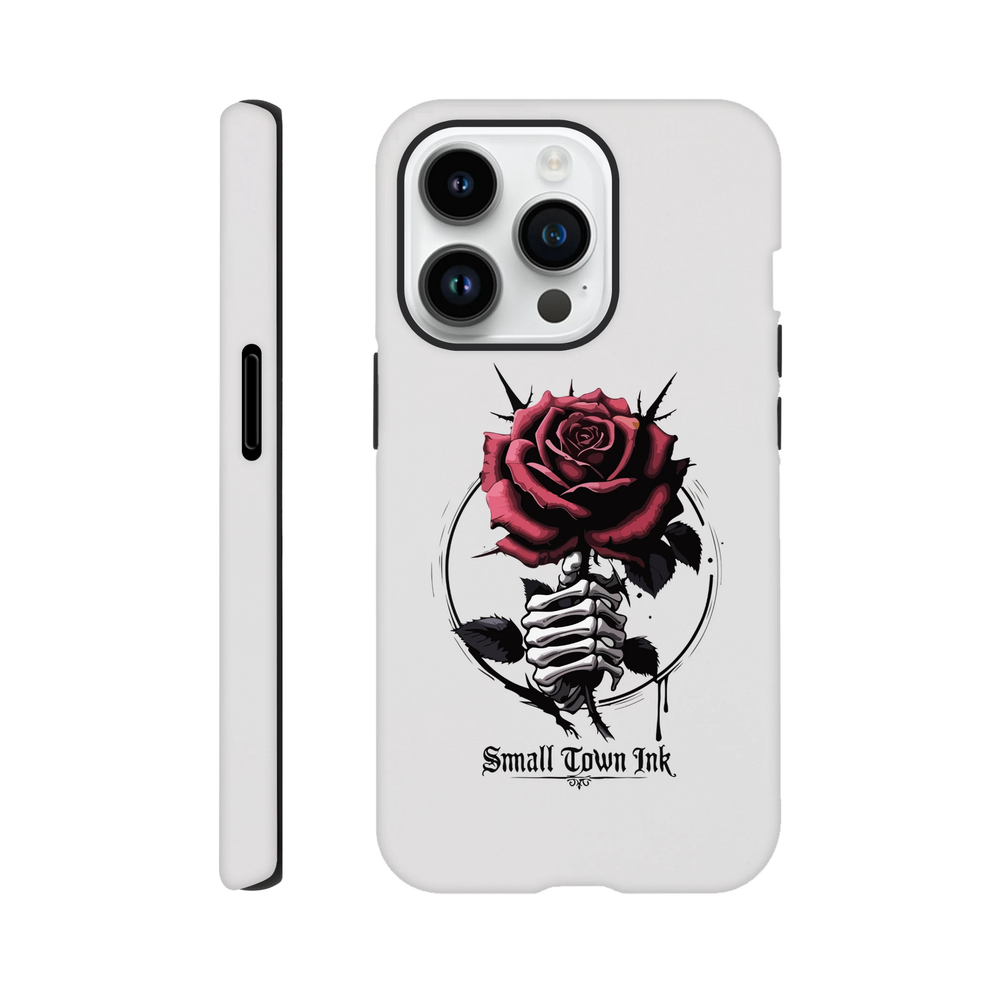 Iphone Tough case - Small Town Ink AZ - bold, fearless design