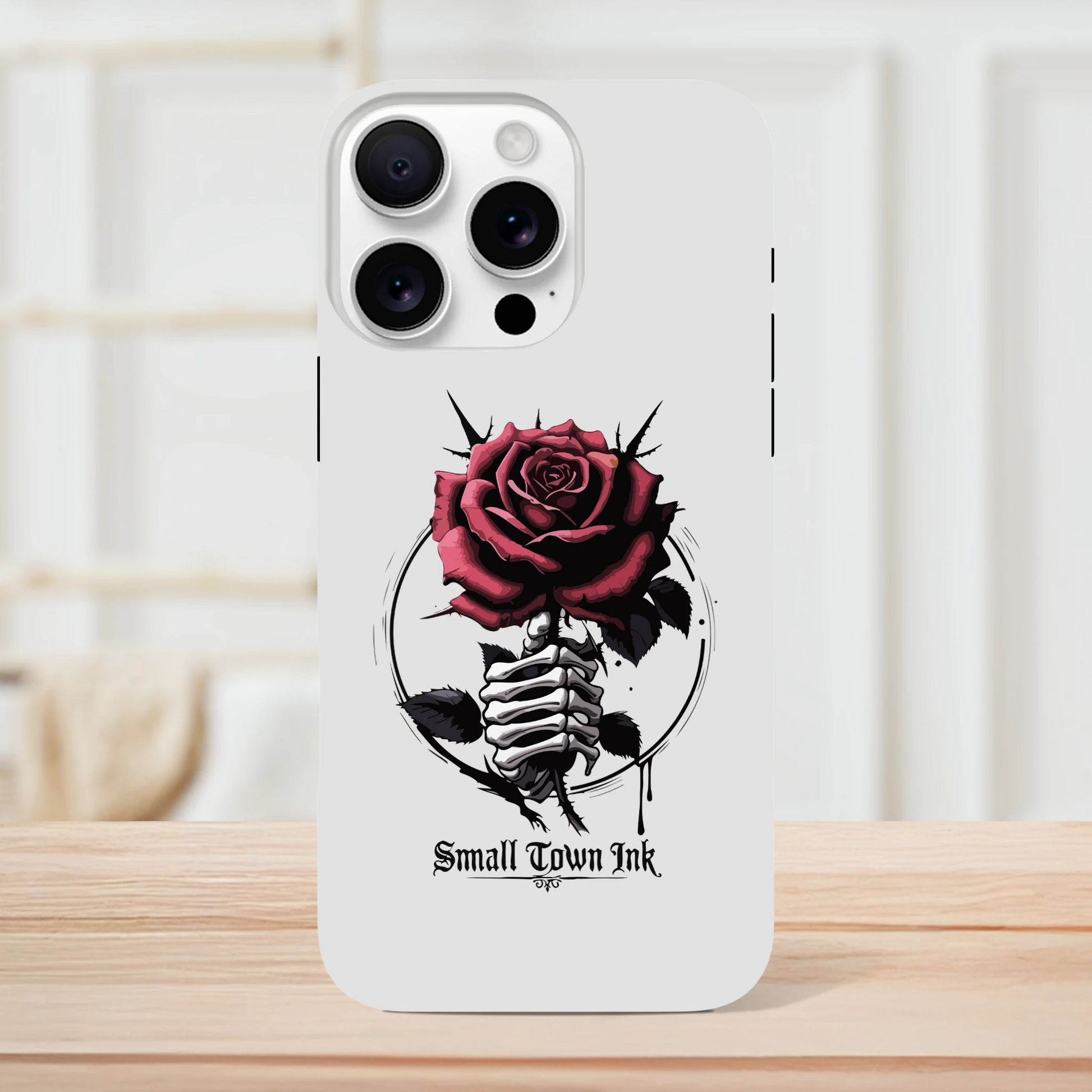 Iphone Tough case - Small Town Ink AZ - bold, fearless design