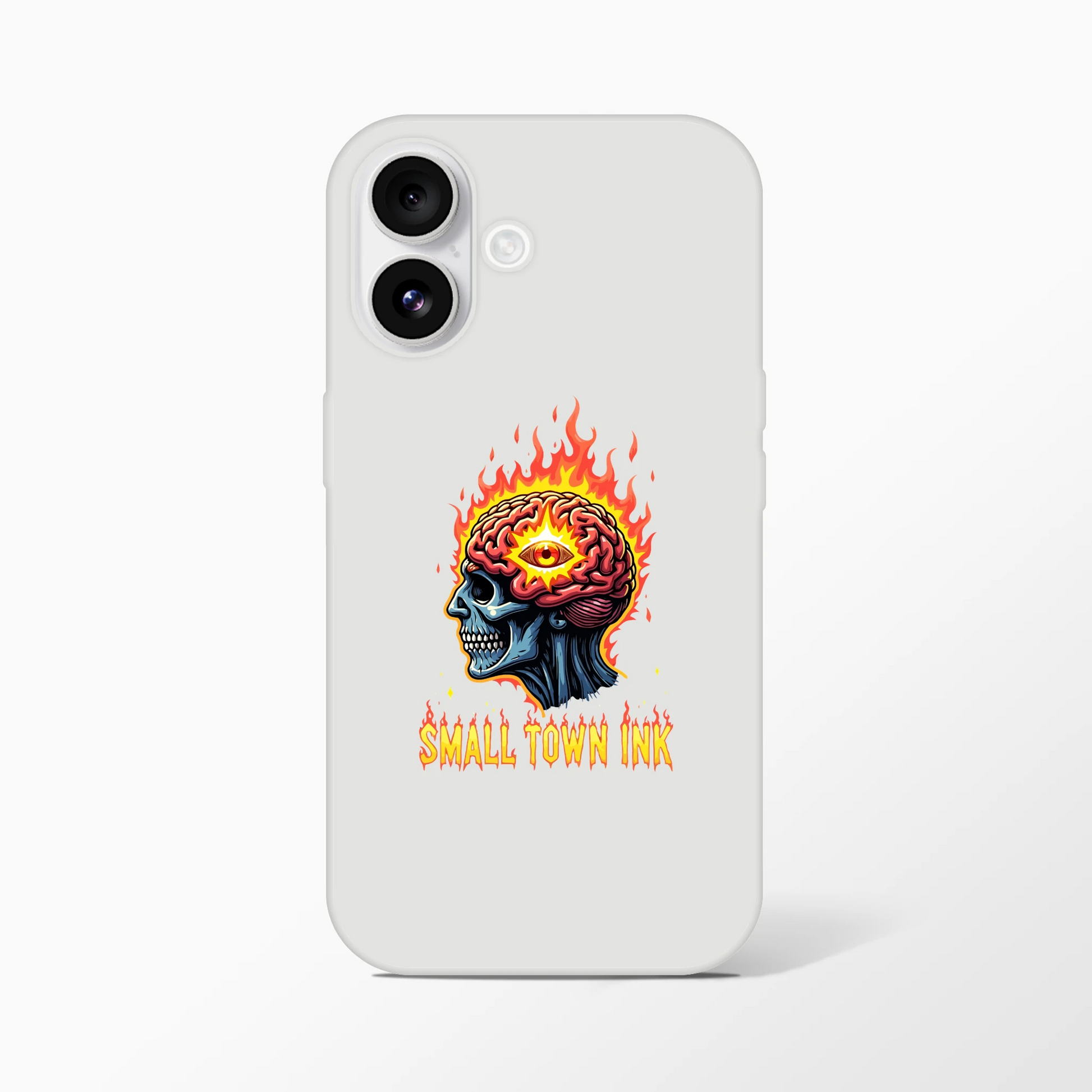Iphone Flexi case - Small Town Ink AZ - bold, fearless design