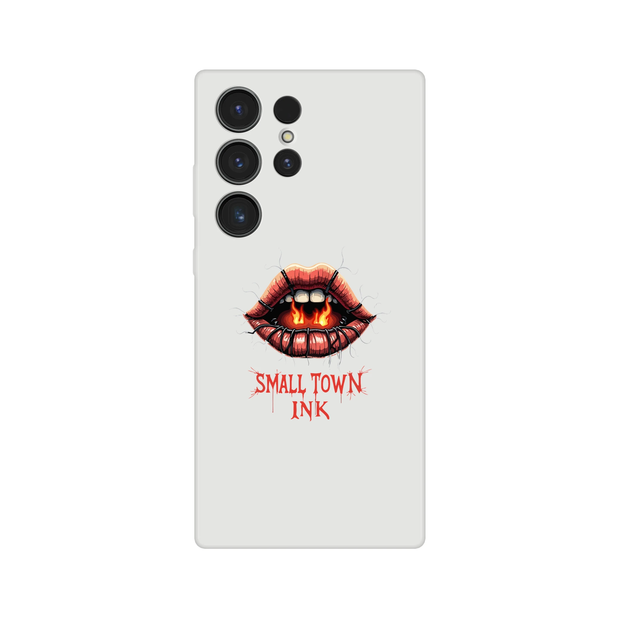 Samsumg Flexi case - Small Town Ink AZ - bold, fearless design
