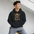 Skull with Flames - Heavy Blend Comfort Wear Hoodie - Small Town Ink AZ - bold, fearless design
