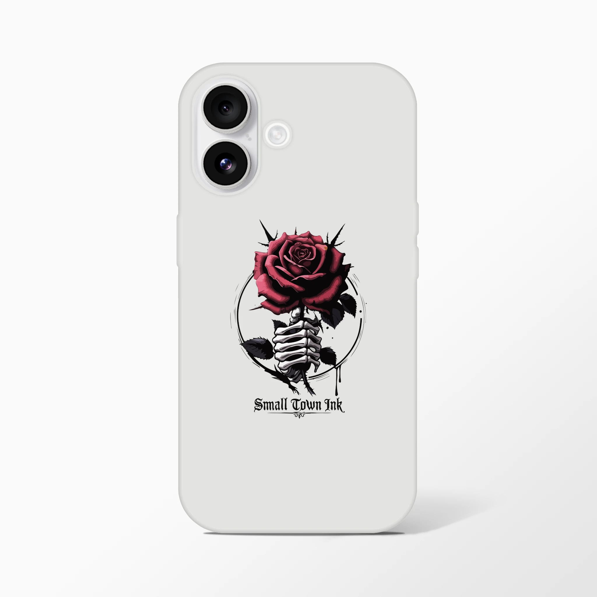 Iphone Flexi case - Small Town Ink AZ - bold, fearless design