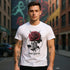 Skeleton Rose - Unisex Crewneck T-shirt | Gildan® 5000 - Small Town Ink AZ - bold, fearless design