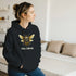 Bee with Skull - Heavy Blend Comfort Wear Hoodie - Small Town Ink AZ - bold, fearless design