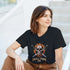 Skull with Flames - Unisex Crewneck T-shirt | Gildan® 5000 - Small Town Ink AZ - bold, fearless design