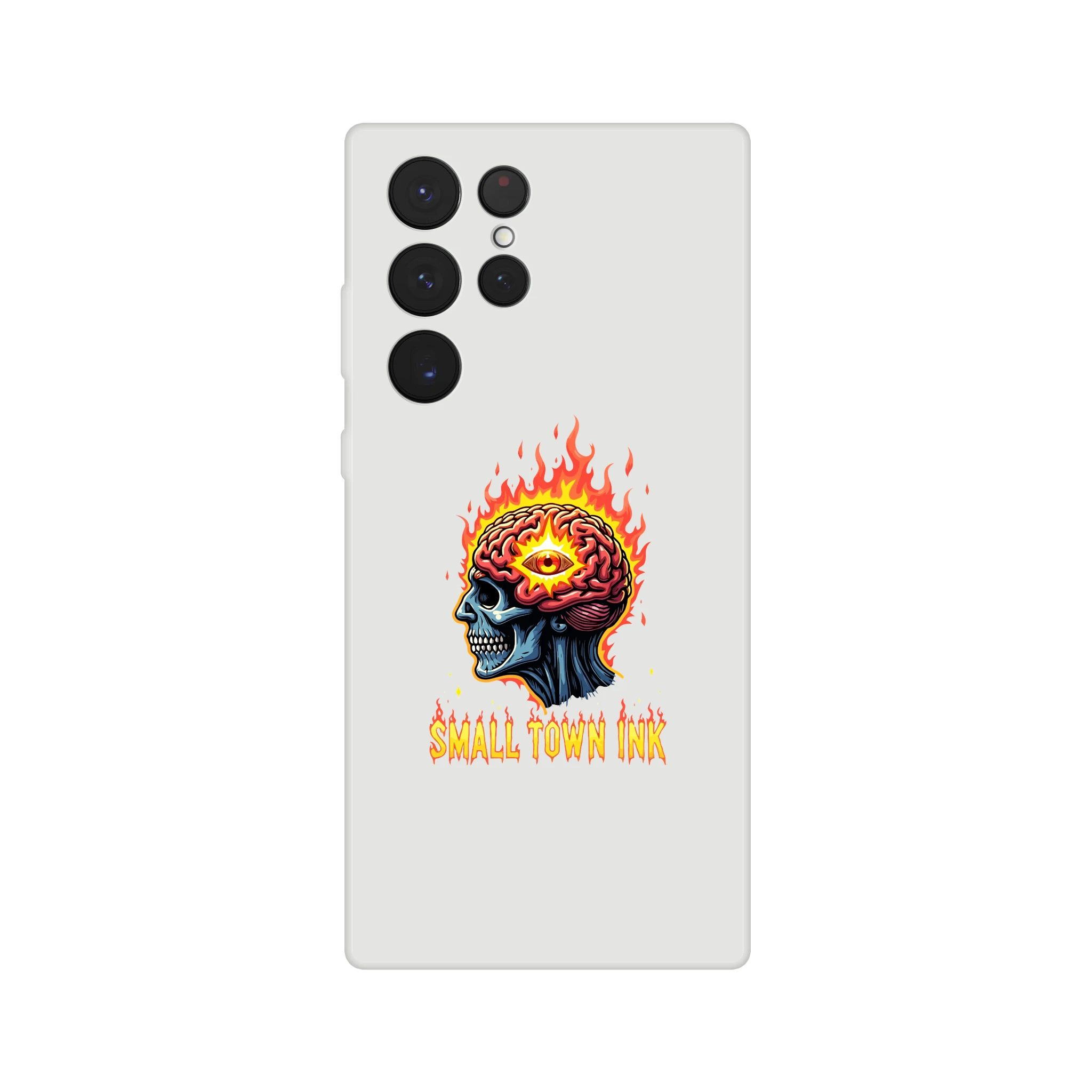 SamsungFlexi case - Small Town Ink AZ - bold, fearless design