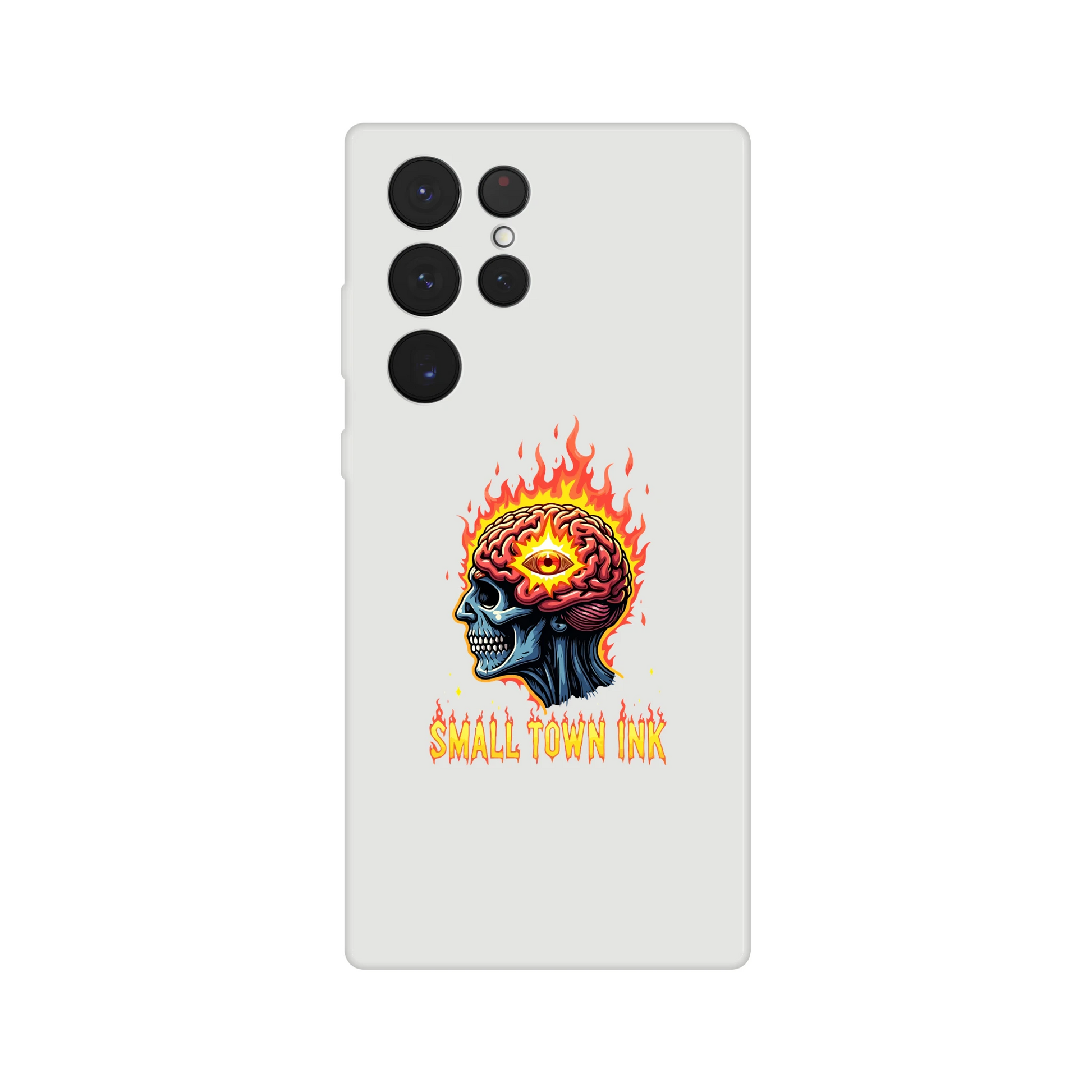 SamsungFlexi case - Small Town Ink AZ - bold, fearless design