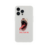 Iphone Flexi case - Small Town Ink AZ - bold, fearless design