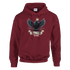 Raven's Crown - Heavy Blend Comfort Wear Hoodie - Small Town Ink AZ - bold, fearless design