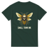 Bee with Skull - Unisex Crewneck T-shirt | Gildan® 5000 - Small Town Ink AZ - bold, fearless design