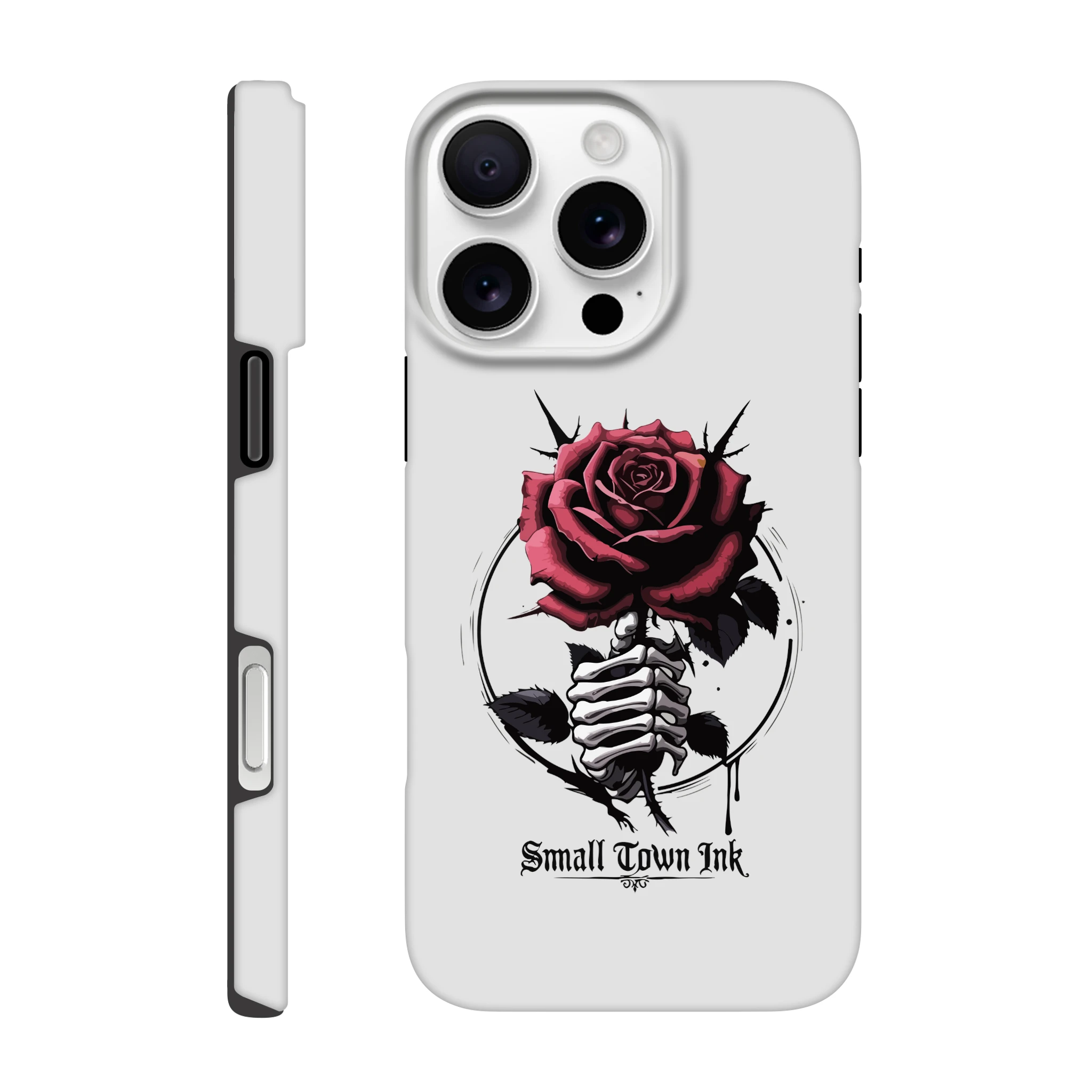 Iphone Tough case - Small Town Ink AZ - bold, fearless design