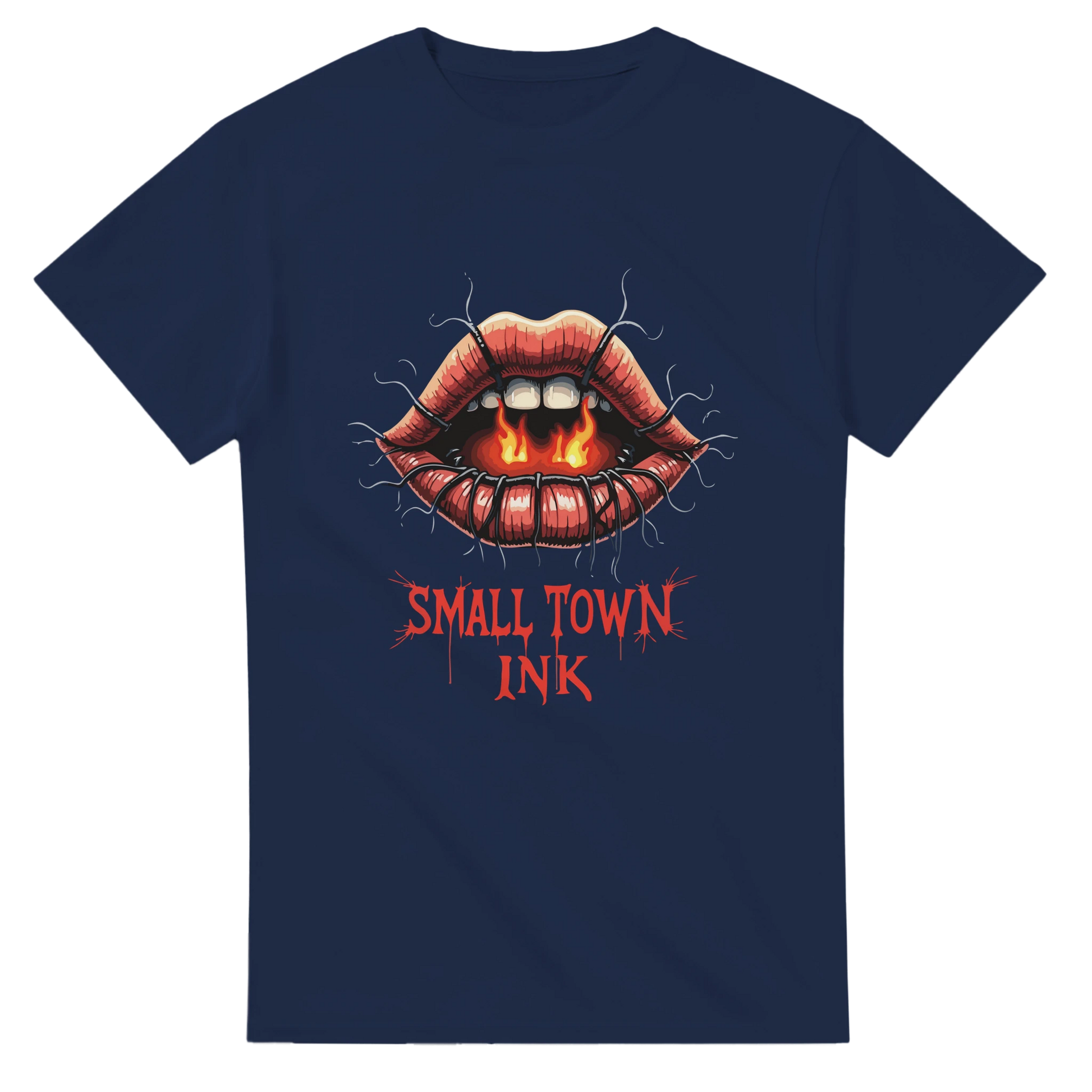 Fury Lips - Unisex Crewneck T-shirt | Gildan® 5000 - Small Town Ink AZ - bold, fearless design
