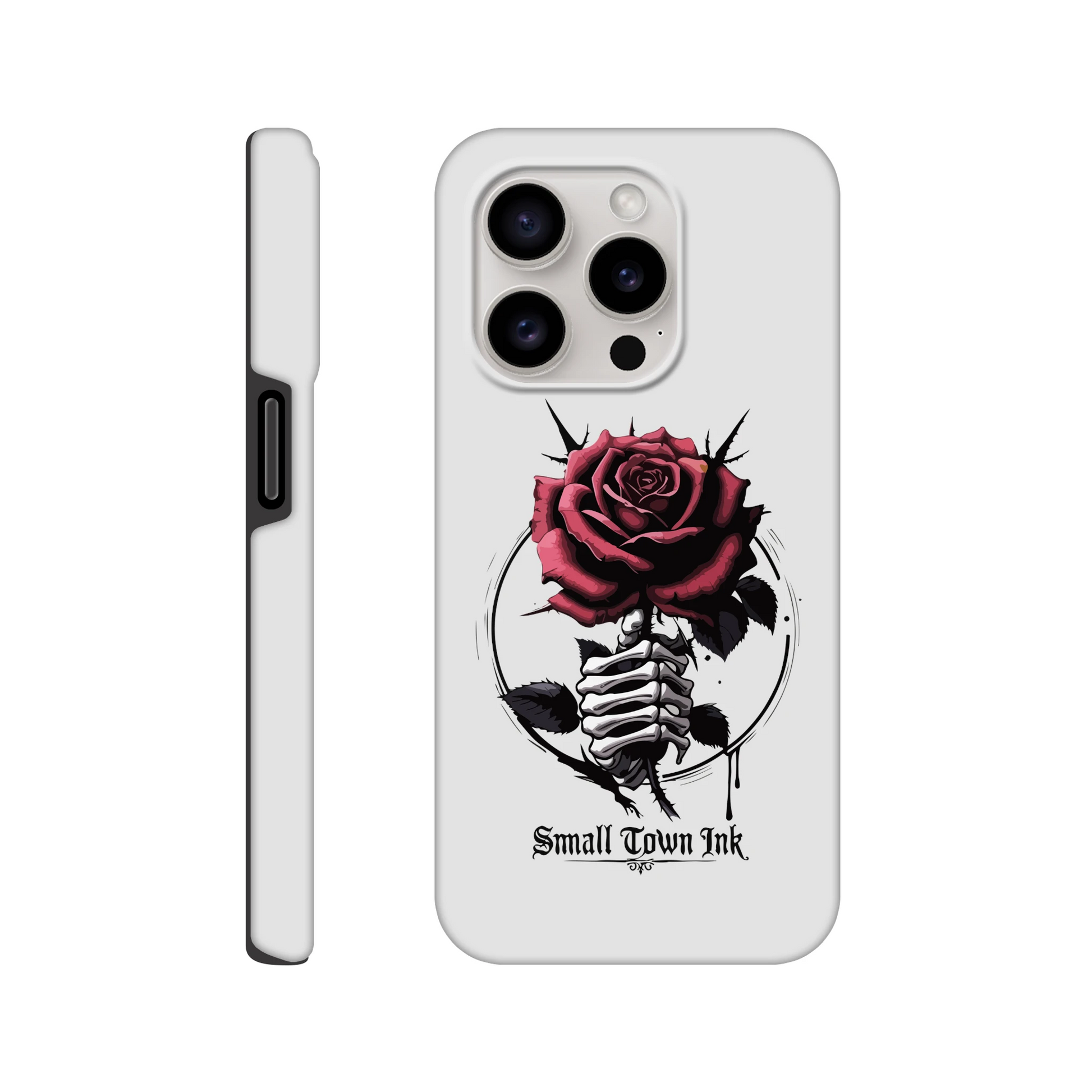 Iphone Tough case - Small Town Ink AZ - bold, fearless design