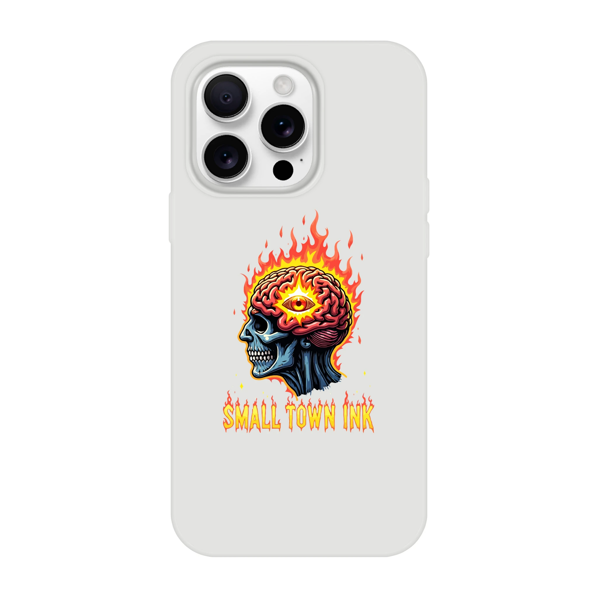 Iphone Flexi case - Small Town Ink AZ - bold, fearless design