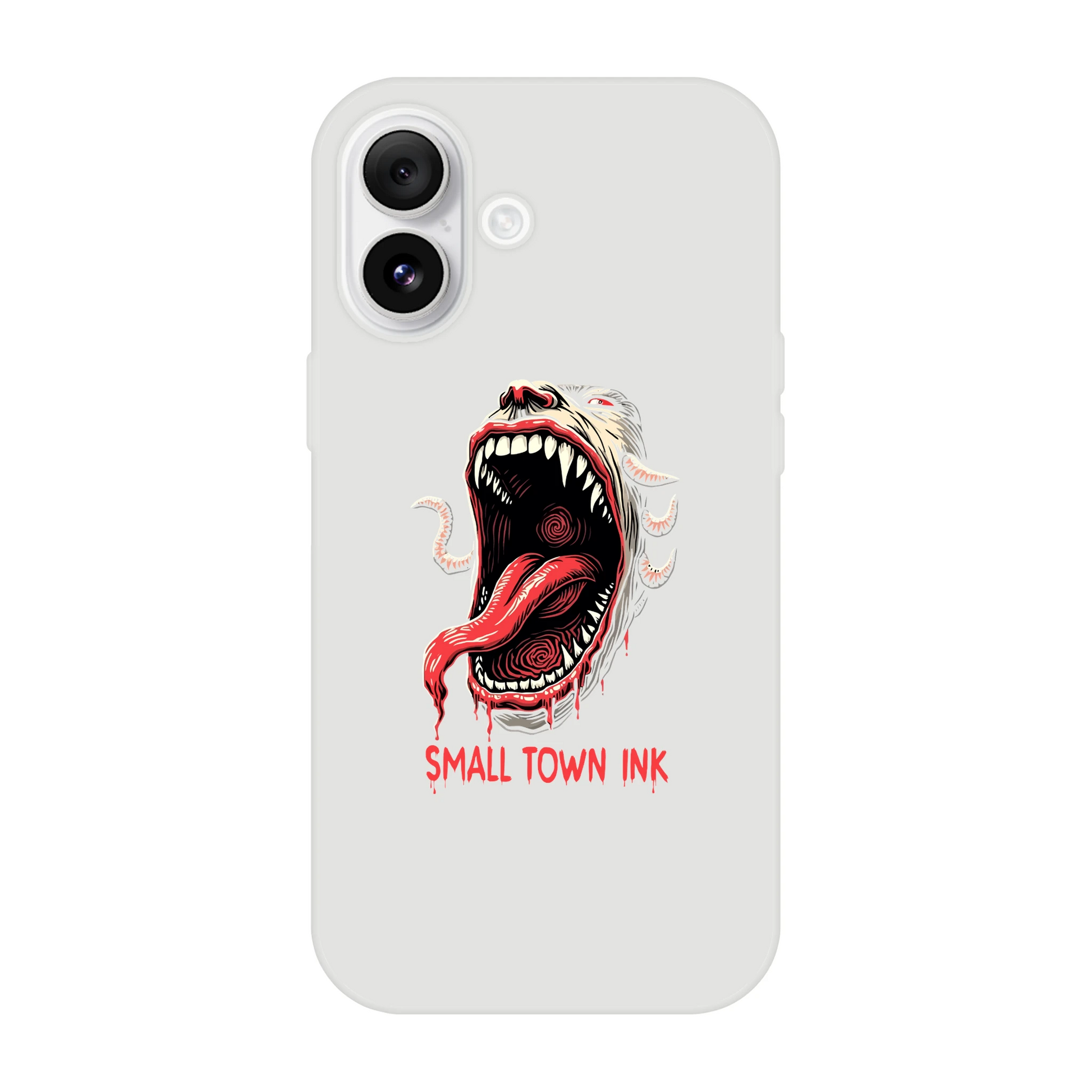 Iphone Flexi case - Small Town Ink AZ - bold, fearless design