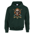 Skull with Flames - Heavy Blend Comfort Wear Hoodie - Small Town Ink AZ - bold, fearless design