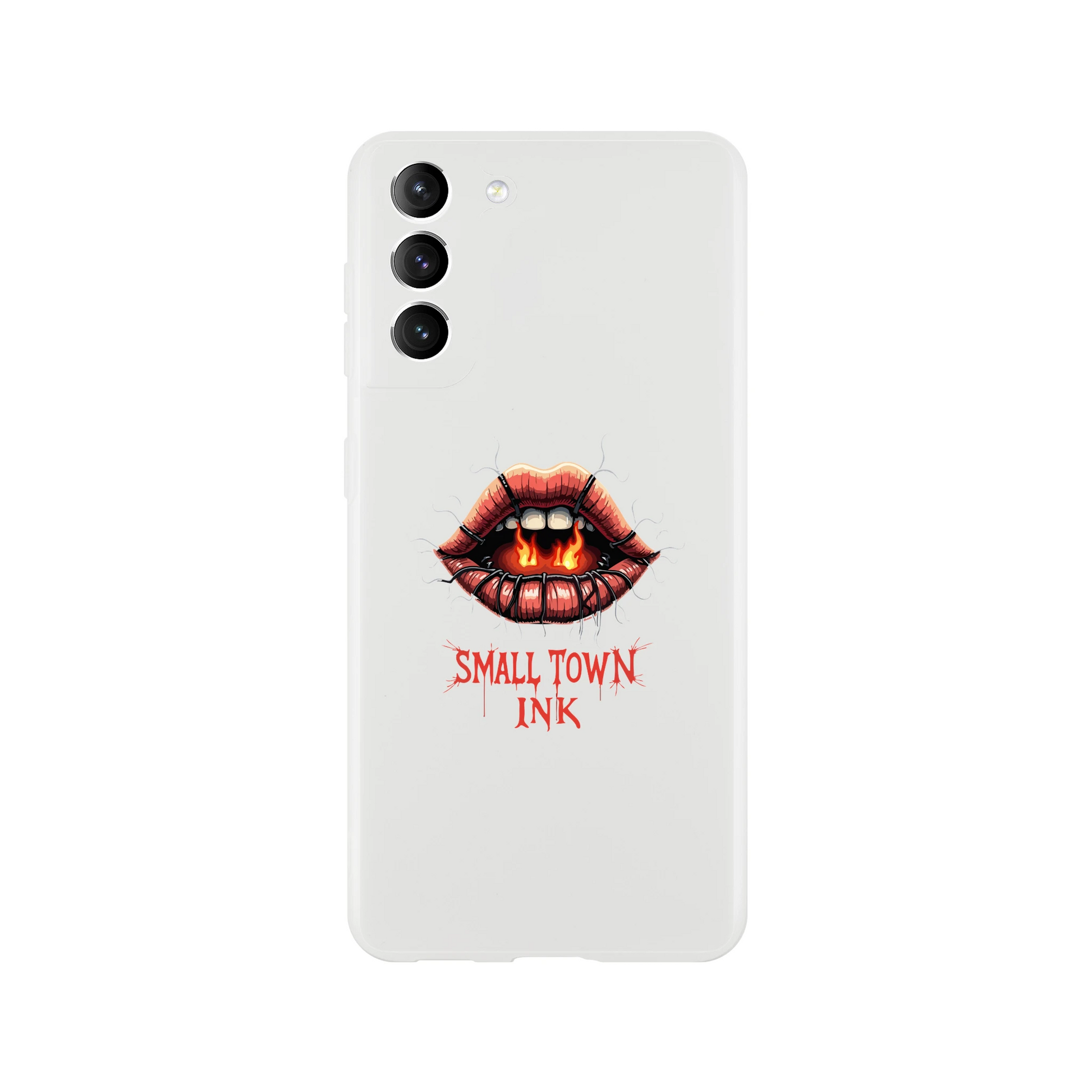 Samsumg Flexi case - Small Town Ink AZ - bold, fearless design
