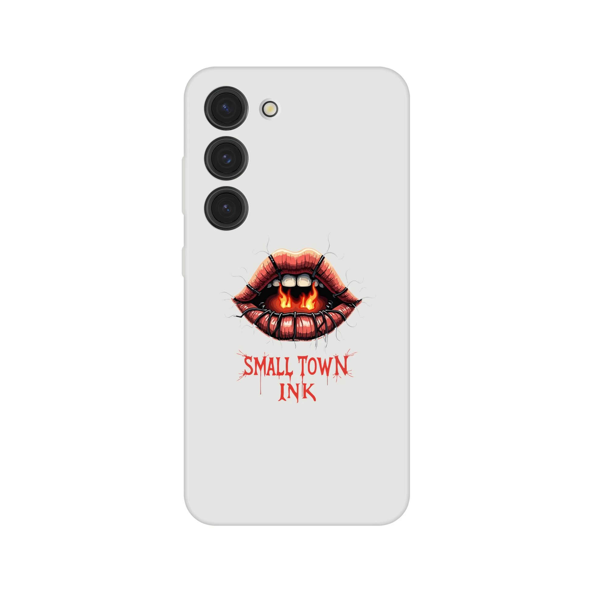 Samsumg Flexi case - Small Town Ink AZ - bold, fearless design