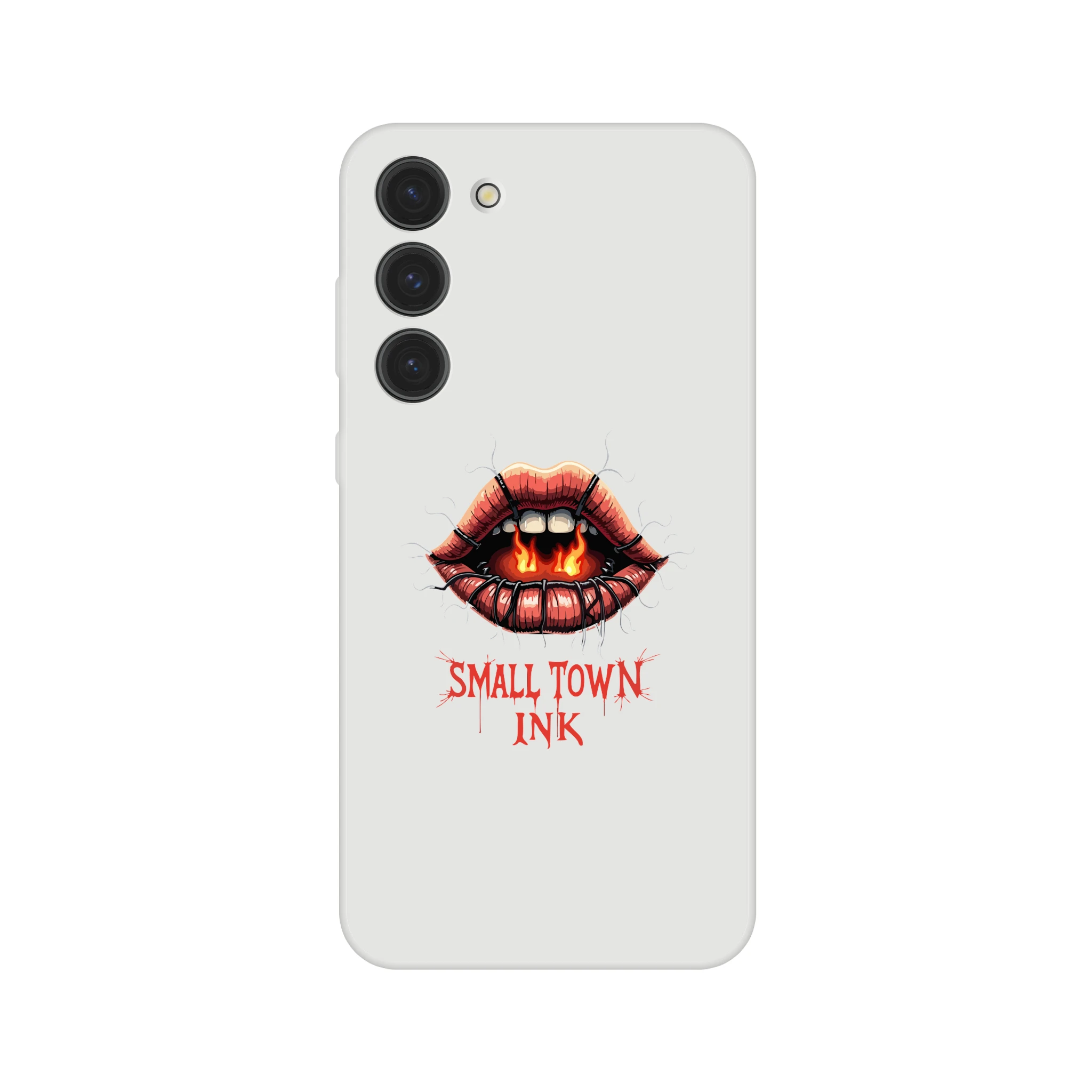 Samsumg Flexi case - Small Town Ink AZ - bold, fearless design