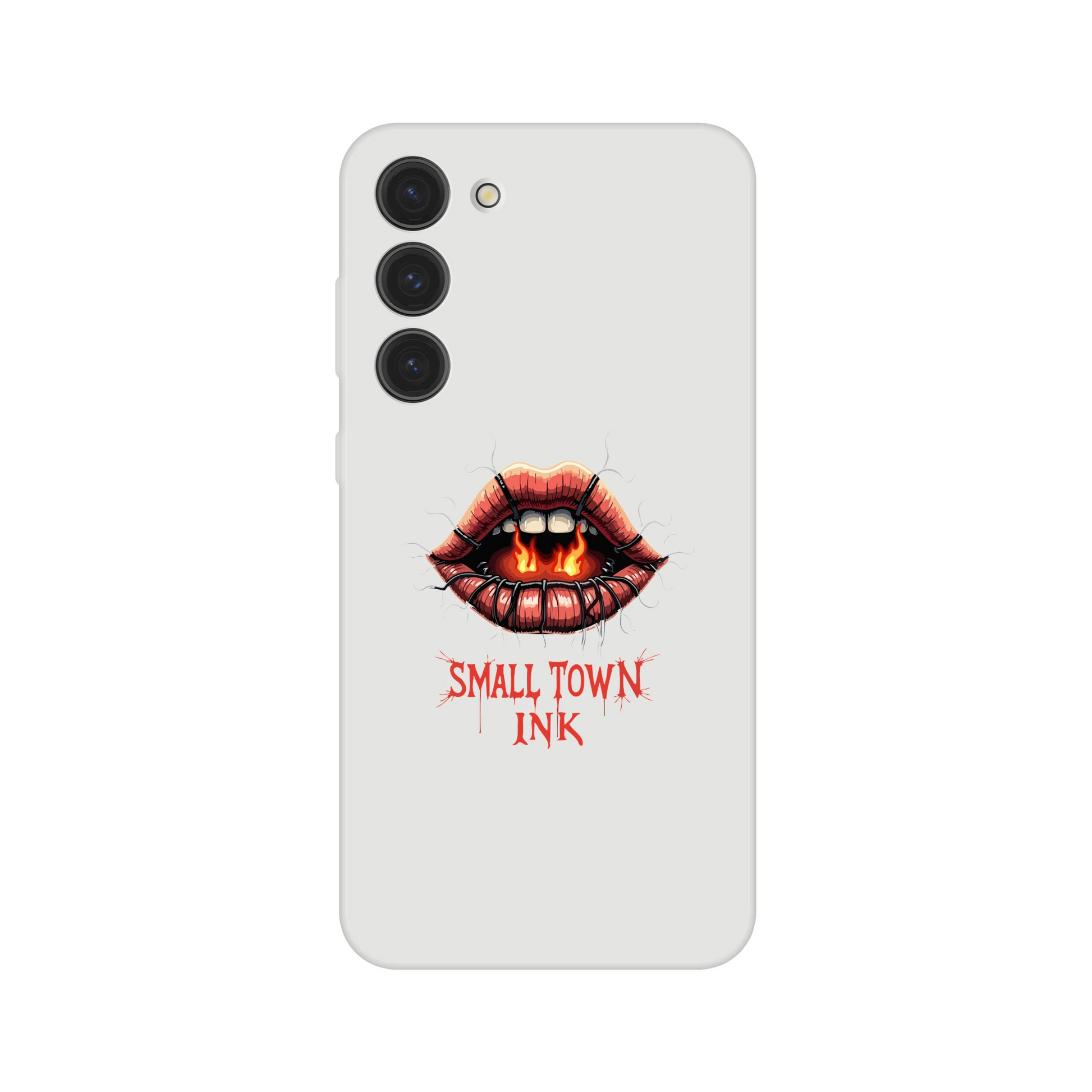 Samsumg Flexi case - Small Town Ink AZ - bold, fearless design