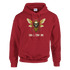Bee with Skull - Heavy Blend Comfort Wear Hoodie - Small Town Ink AZ - bold, fearless design