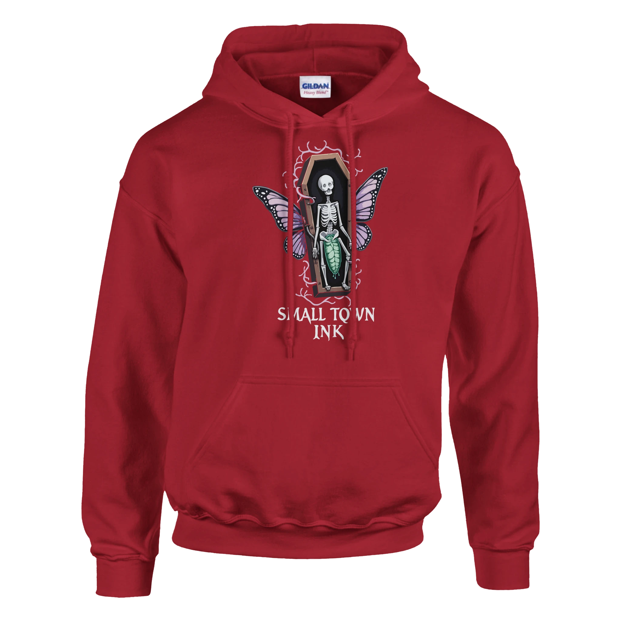 Mortal Dreams - Heavy Blend Comfort Wear Hoodie - Small Town Ink AZ - bold, fearless design