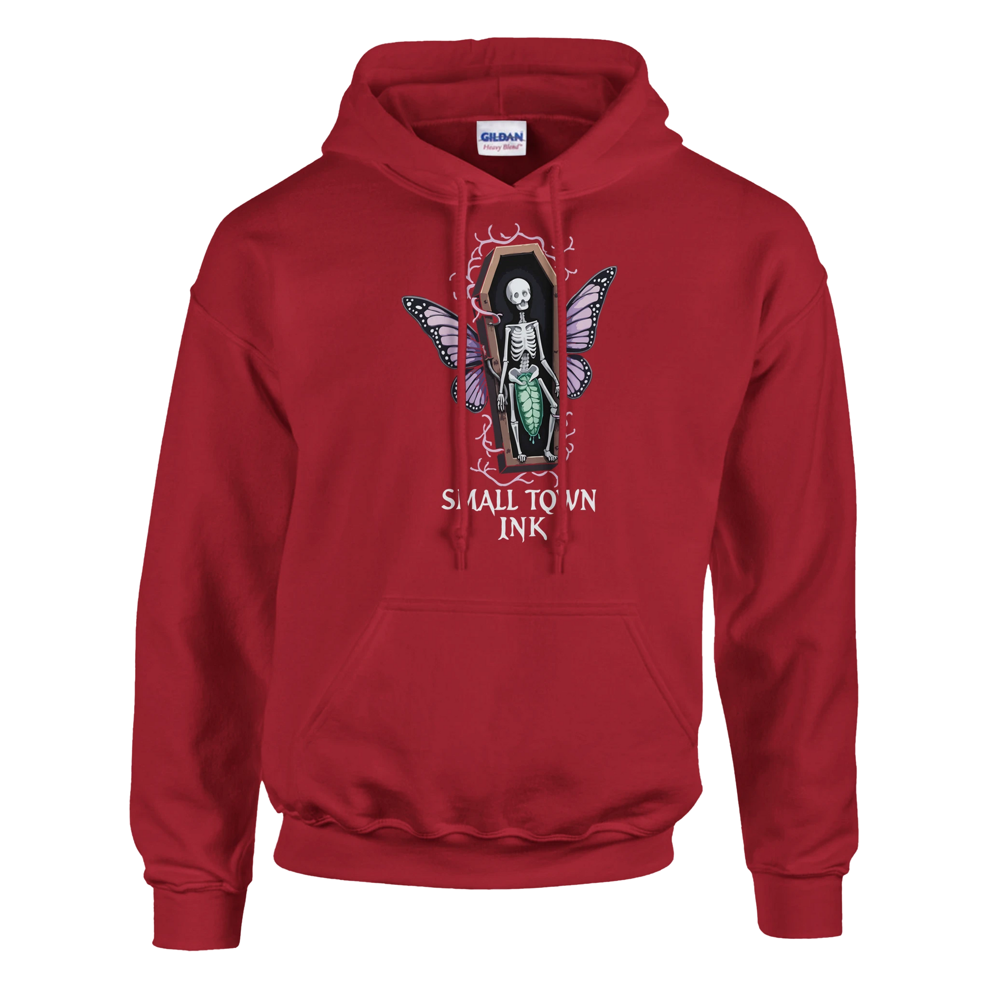 Mortal Dreams - Heavy Blend Comfort Wear Hoodie - Small Town Ink AZ - bold, fearless design