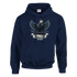 Raven's Crown - Heavy Blend Comfort Wear Hoodie - Small Town Ink AZ - bold, fearless design