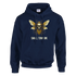 Bee with Skull - Heavy Blend Comfort Wear Hoodie - Small Town Ink AZ - bold, fearless design