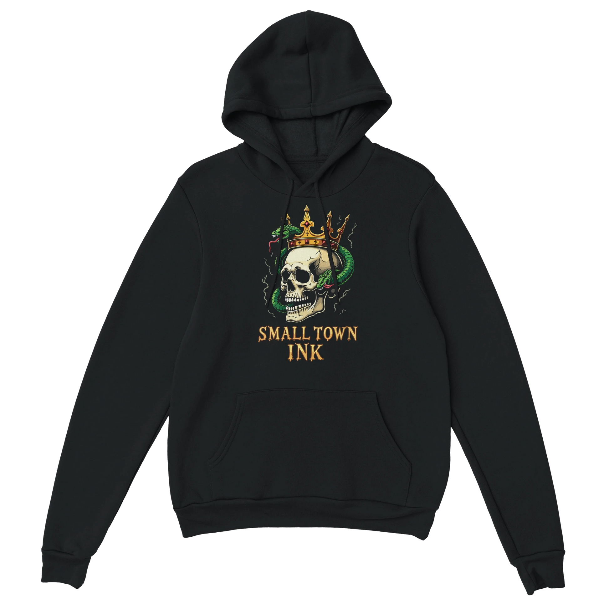 Small Town Ink King -  Hoodie - Heavy Blend Comfort Wear - Small Town Ink AZ - bold, fearless design