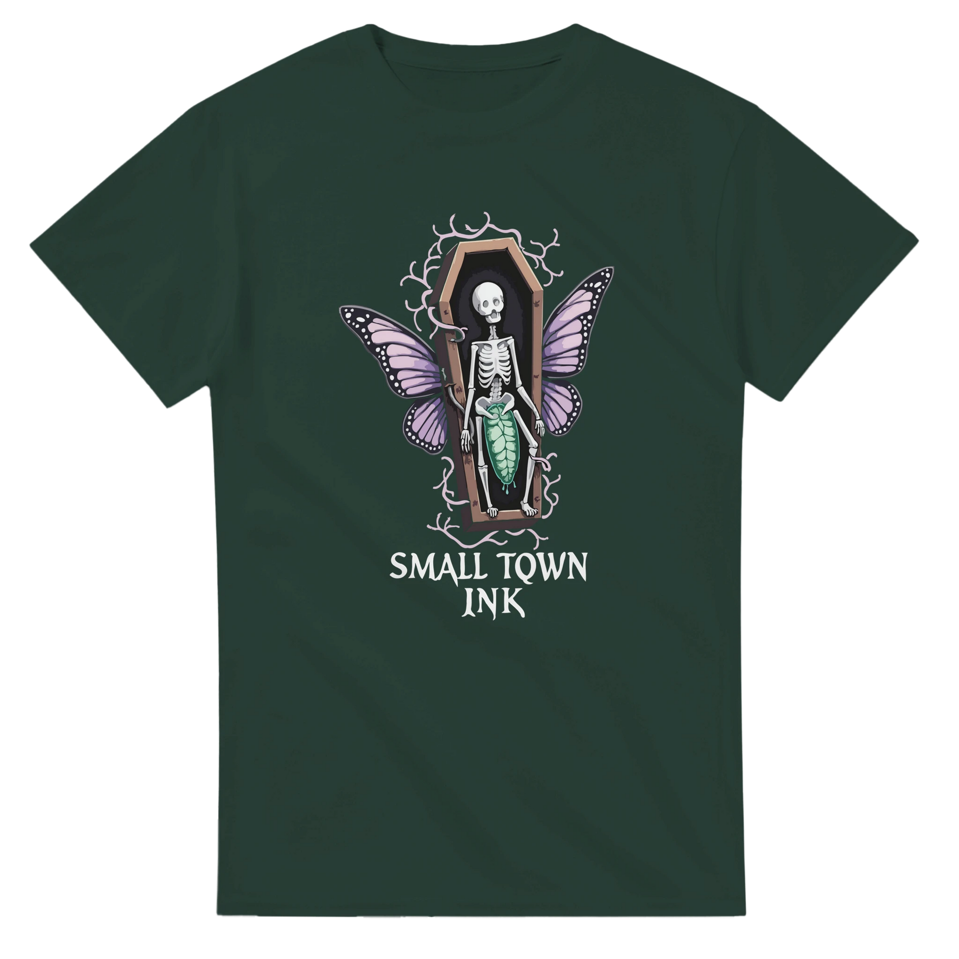Mortal Dreams - Unisex Crewneck T-shirt | Gildan® 5000 - Small Town Ink AZ - bold, fearless design