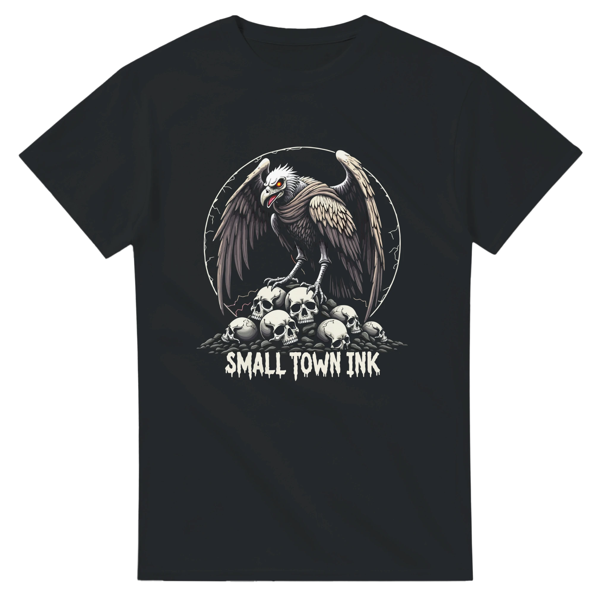 Vulture's Den - Unisex Crewneck T-shirt | Gildan® 5000 - Small Town Ink AZ - bold, fearless design