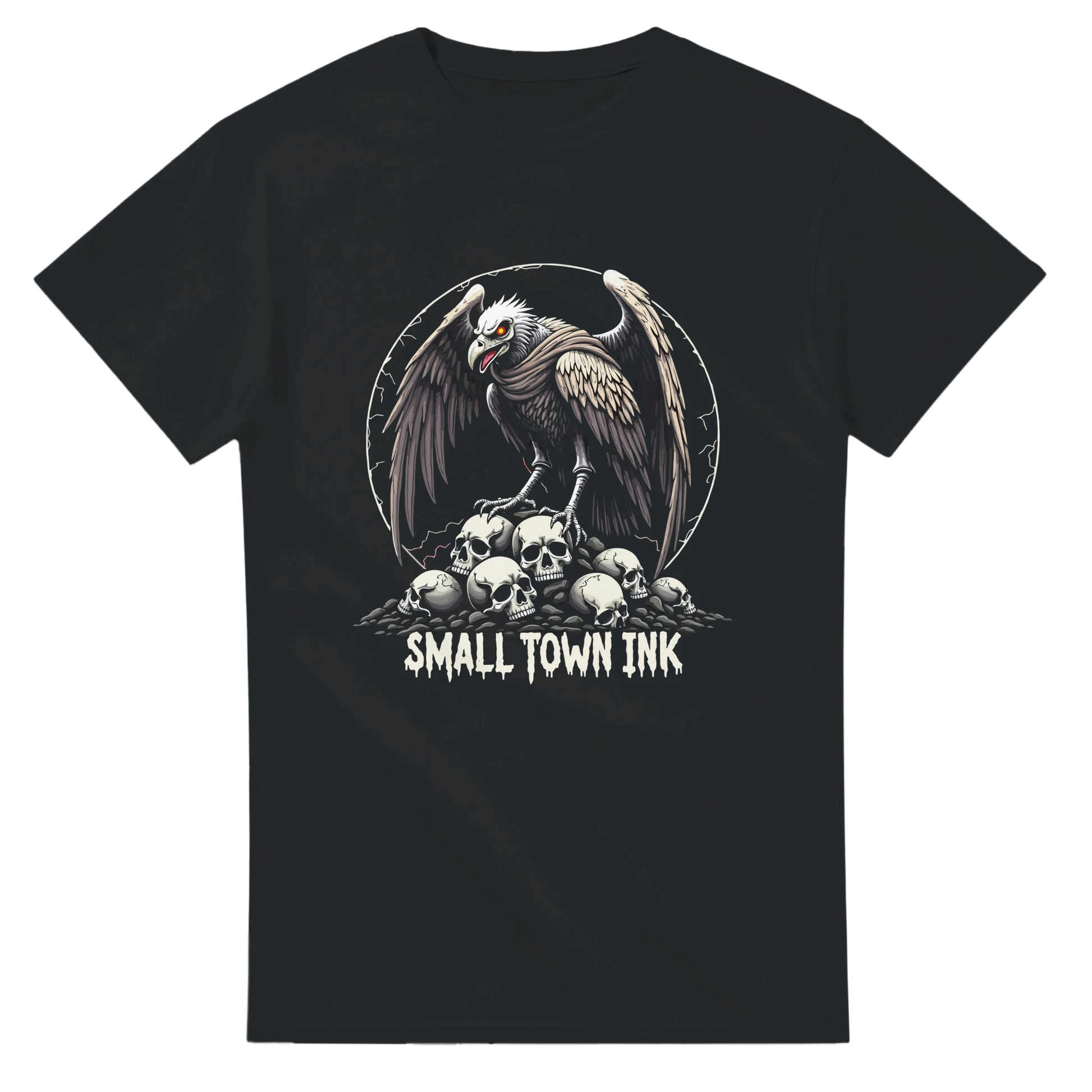 Vulture's Den - Unisex Crewneck T-shirt | Gildan® 5000 - Small Town Ink AZ - bold, fearless design