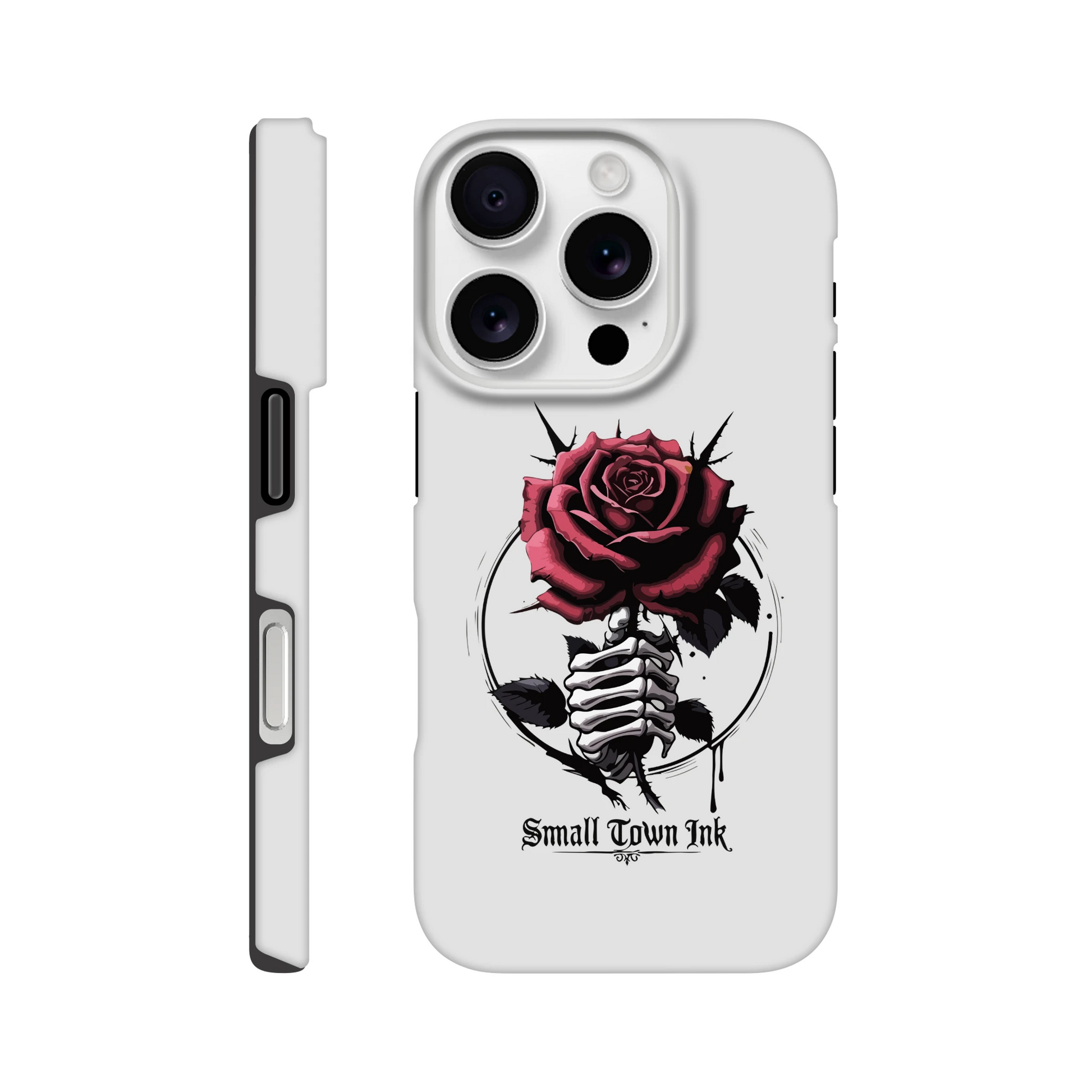 Iphone Tough case - Small Town Ink AZ - bold, fearless design