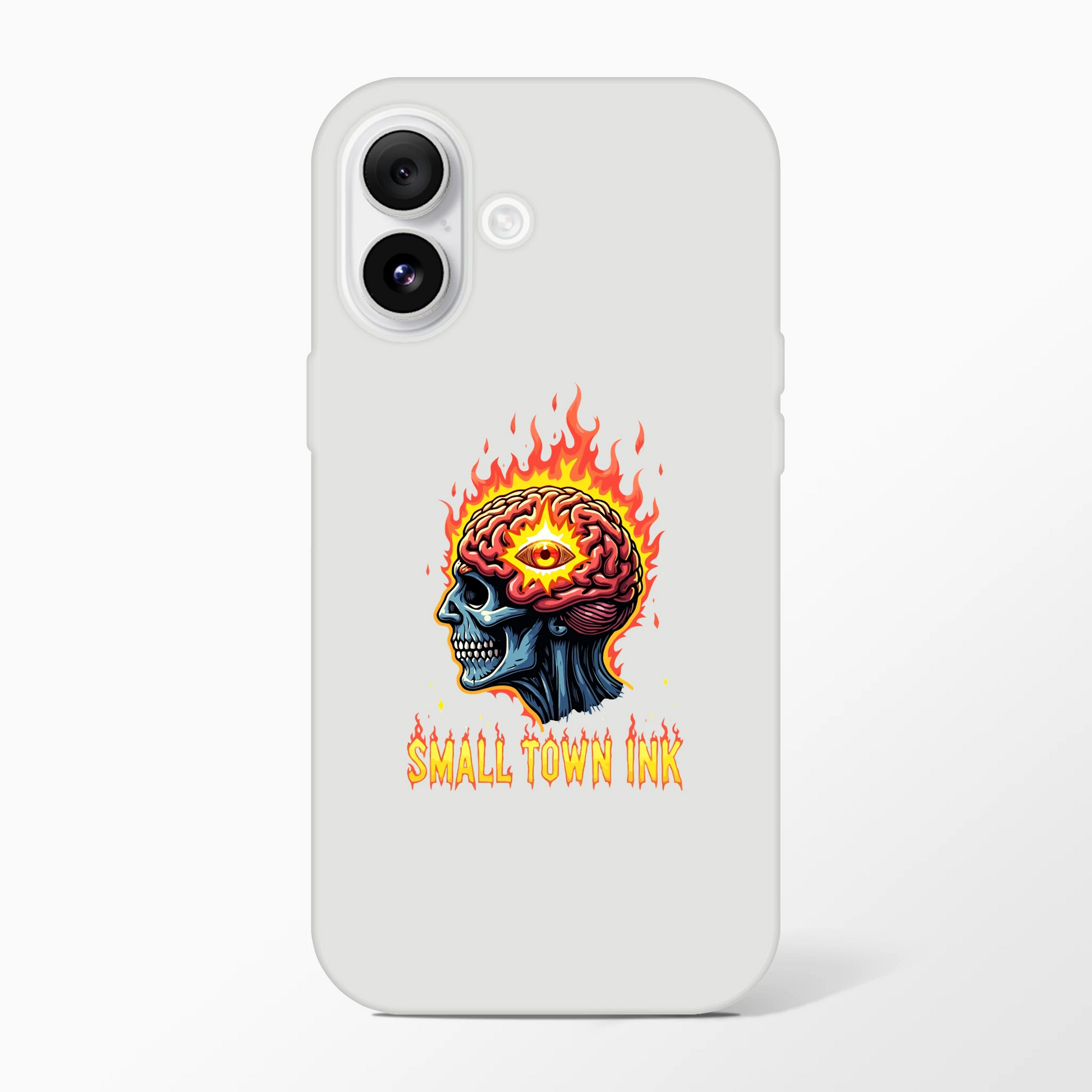 Iphone Flexi case - Small Town Ink AZ - bold, fearless design