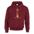 Ember Art - Heavy Blend Comfort Wear Hoodie - Small Town Ink AZ - bold, fearless design