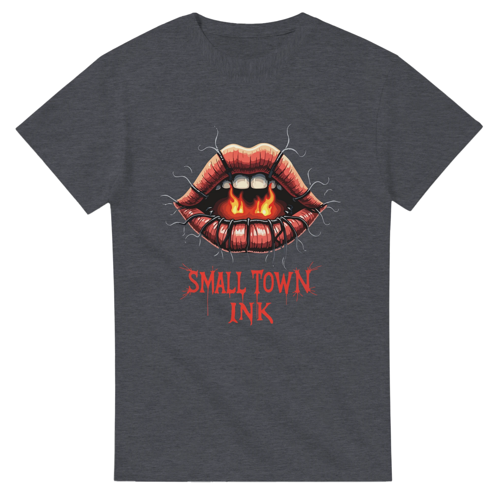 Fury Lips - Unisex Crewneck T-shirt | Gildan® 5000 - Small Town Ink AZ - bold, fearless design