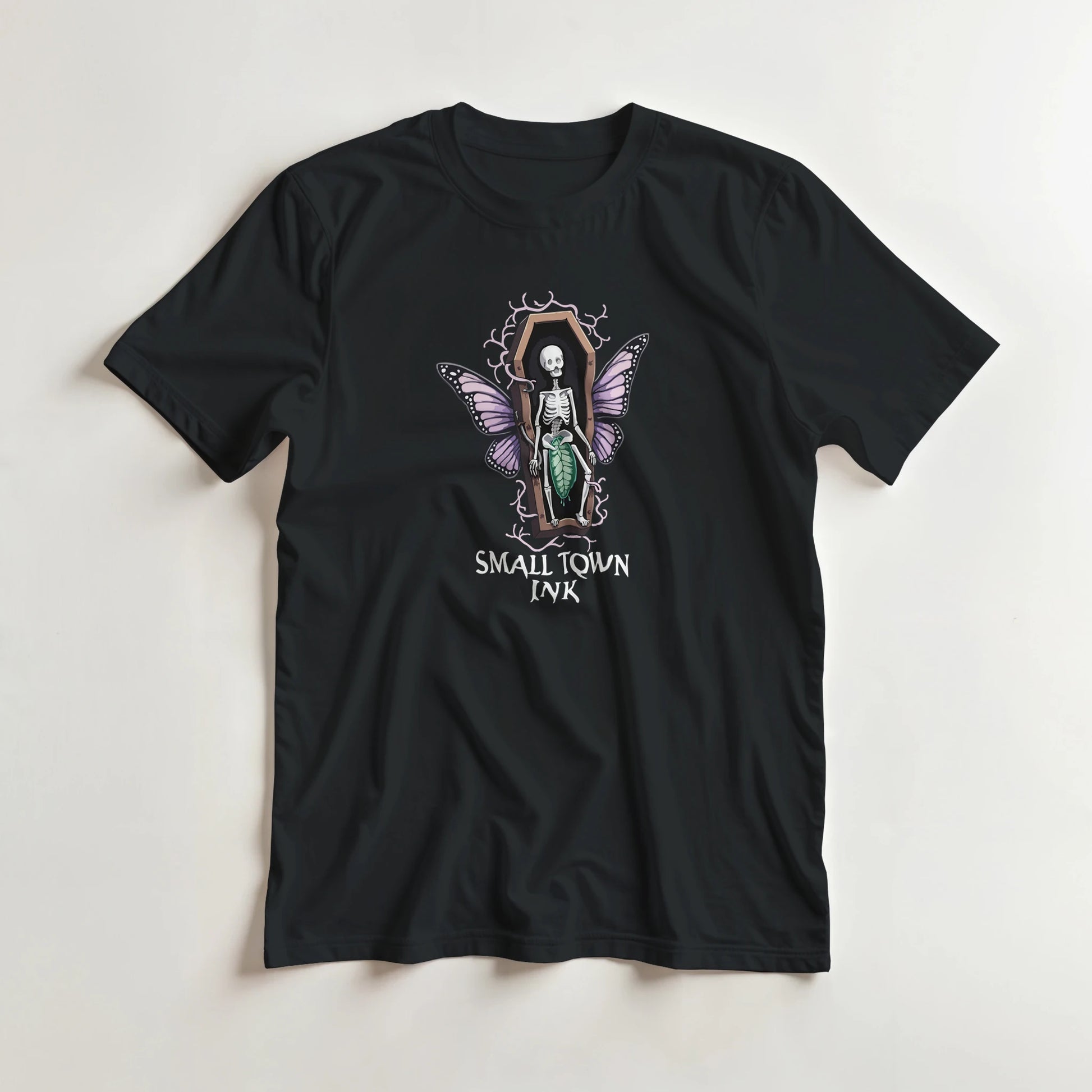 Mortal Dreams - Unisex Crewneck T-shirt | Gildan® 5000 - Small Town Ink AZ - bold, fearless design