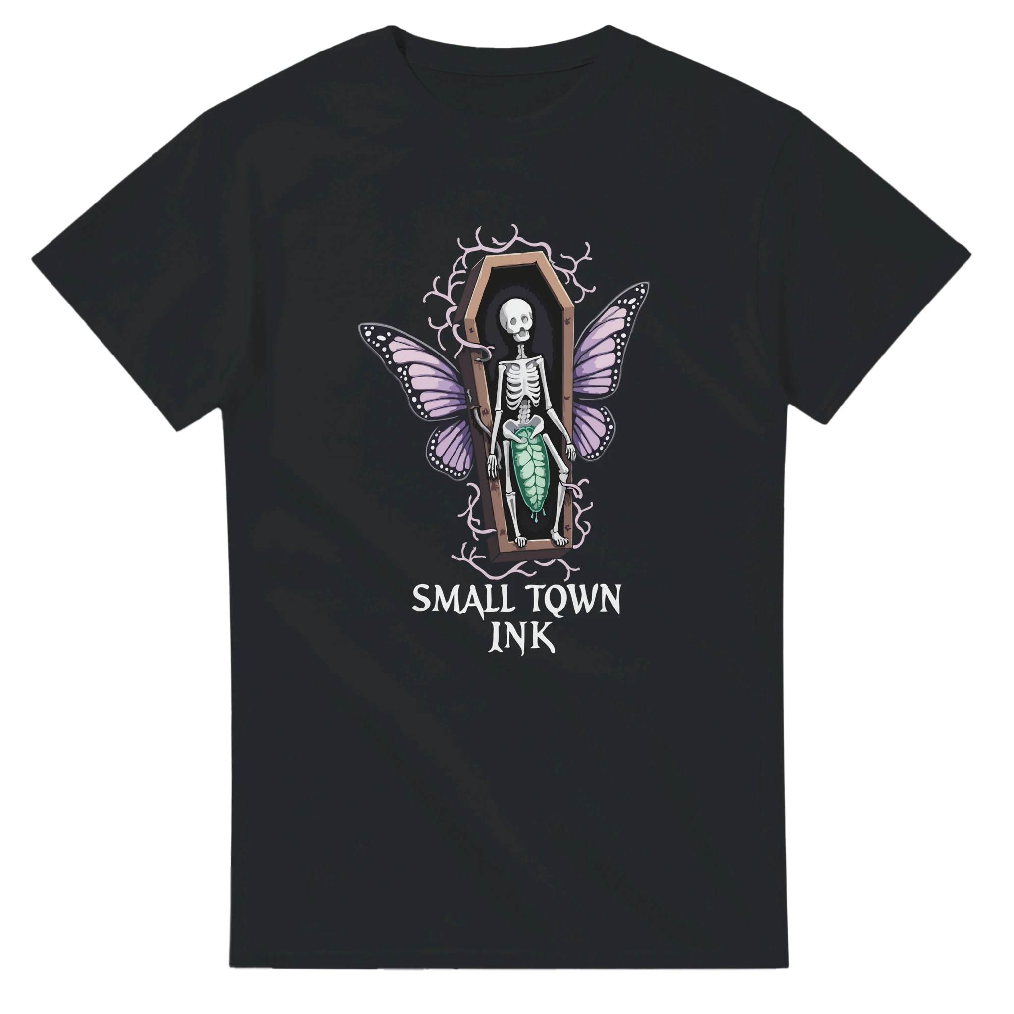 Mortal Dreams - Unisex Crewneck T-shirt | Gildan® 5000 - Small Town Ink AZ - bold, fearless design
