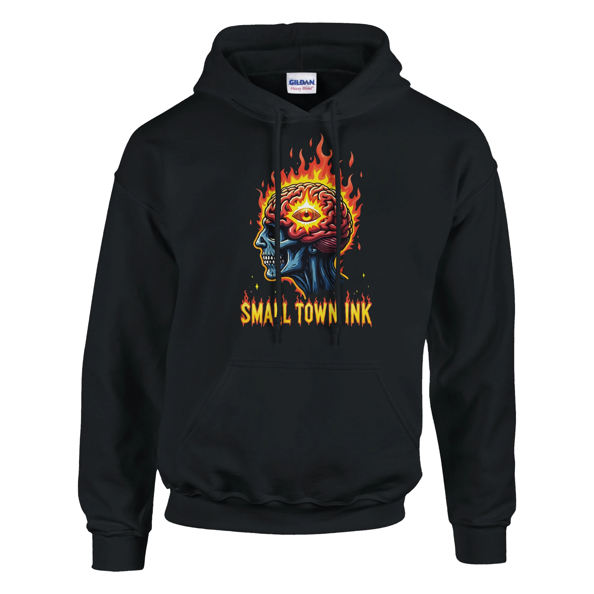 Mind on Fire - Heavy Blend Comfort Wear - Small Town Ink AZ - bold, fearless design