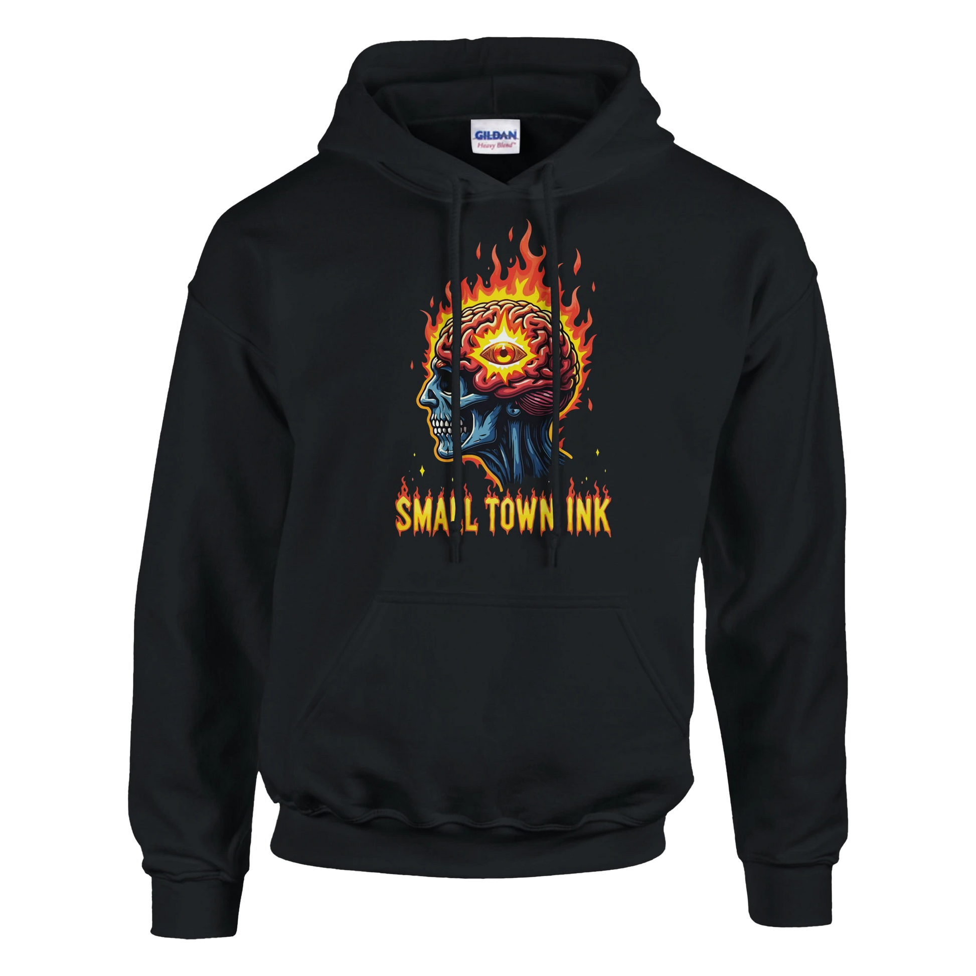 Mind on Fire - Heavy Blend Comfort Wear - Small Town Ink AZ - bold, fearless design