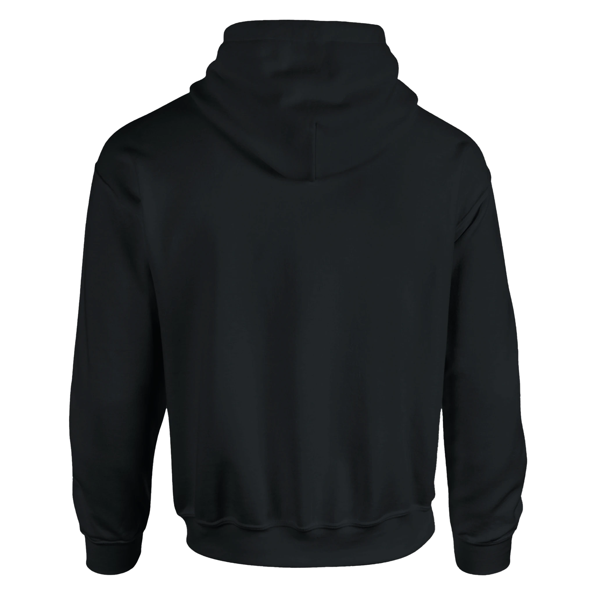Iuter 23SISH89 BLACK Felpa Con Cappuccio Uomo Donna - Teschio E Spine, Taglia M, Chiusura Con Lacci