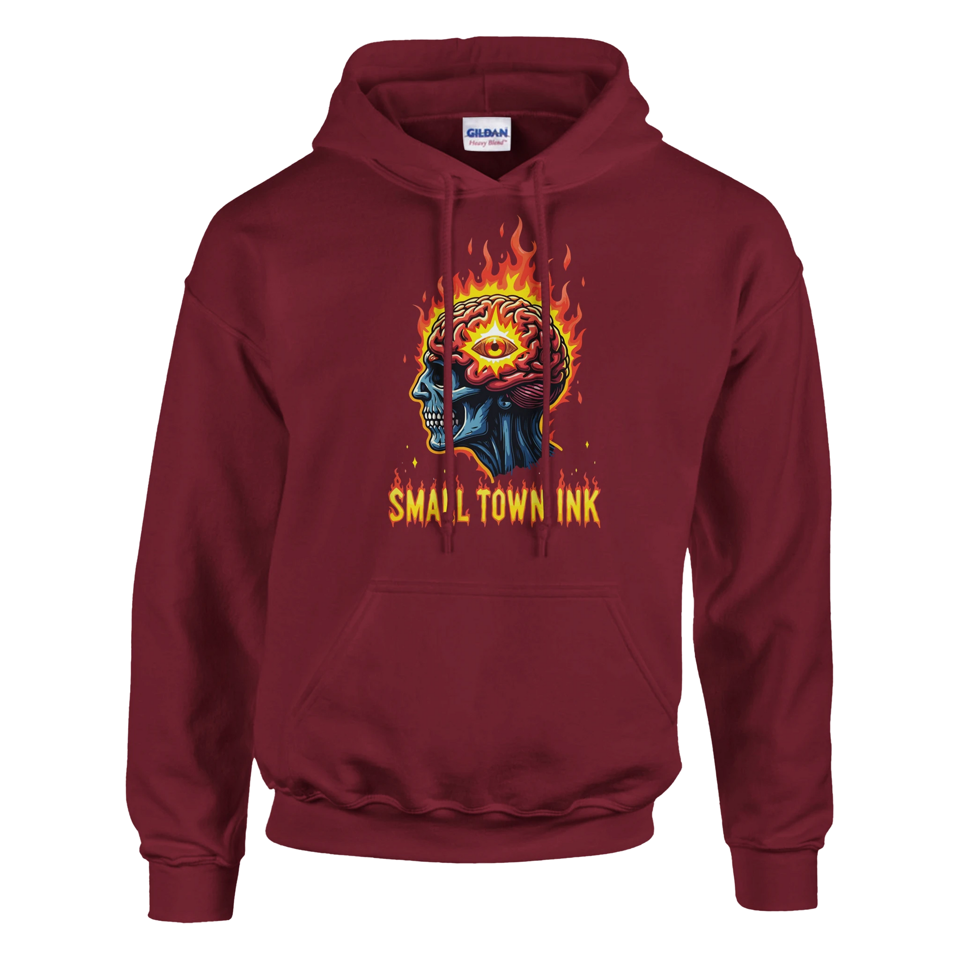Mind on Fire - Heavy Blend Comfort Wear - Small Town Ink AZ - bold, fearless design