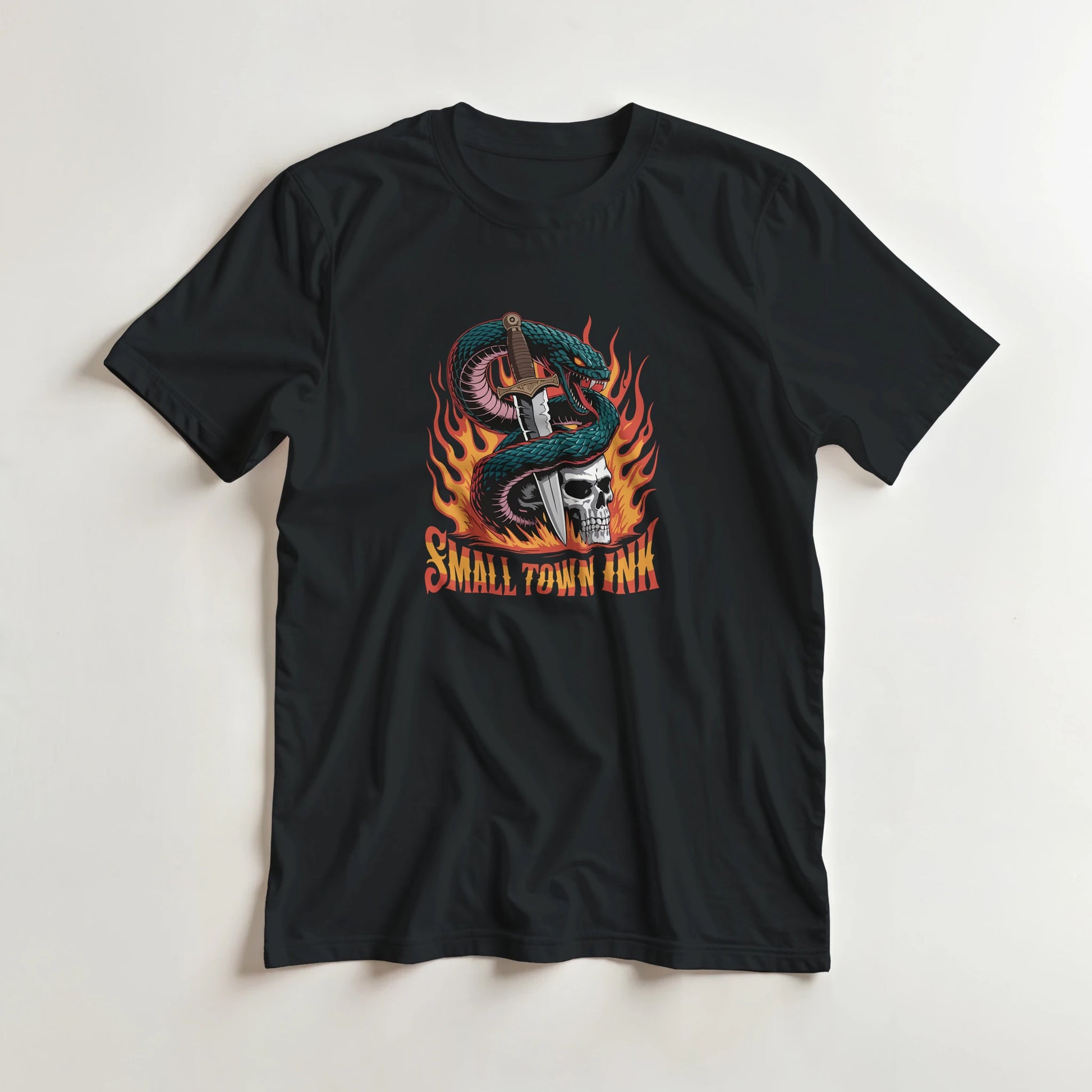 Dark Art Symbol - Unisex Crewneck T-shirt | Gildan® 5000 - Small Town Ink AZ - bold, fearless design